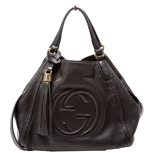 Gucci Soho Leather Shoulder Bag Leather Shoulder
