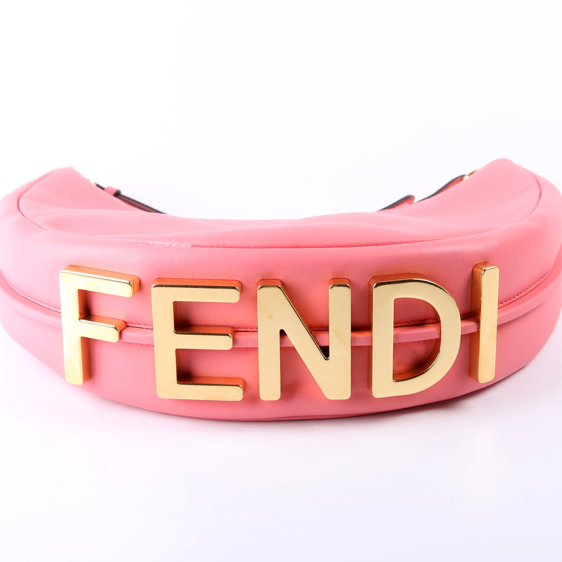 Fendi Graphy Hobo Bag Pink Small