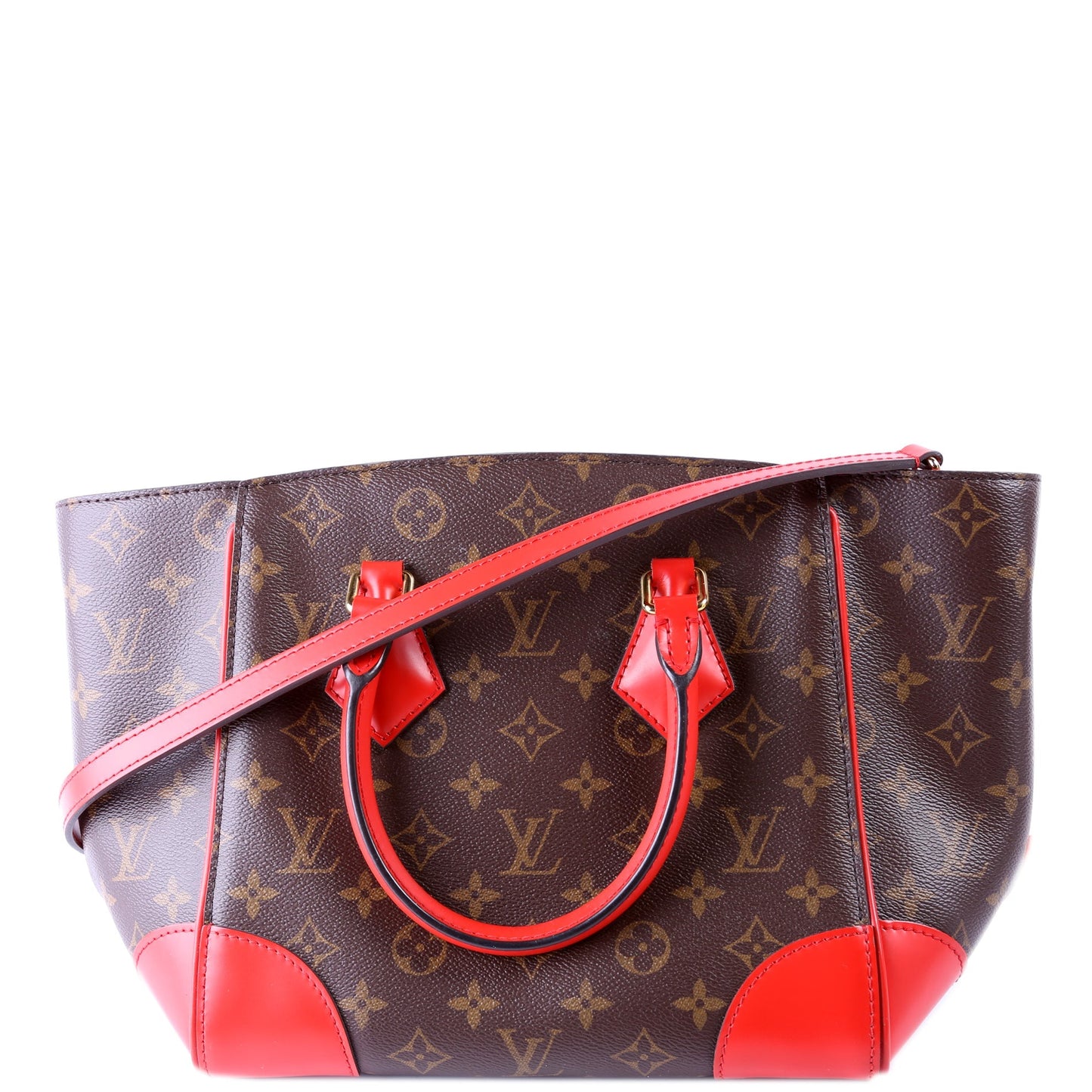 Louis Vuitton Phenix PM Monogram Red Handbag