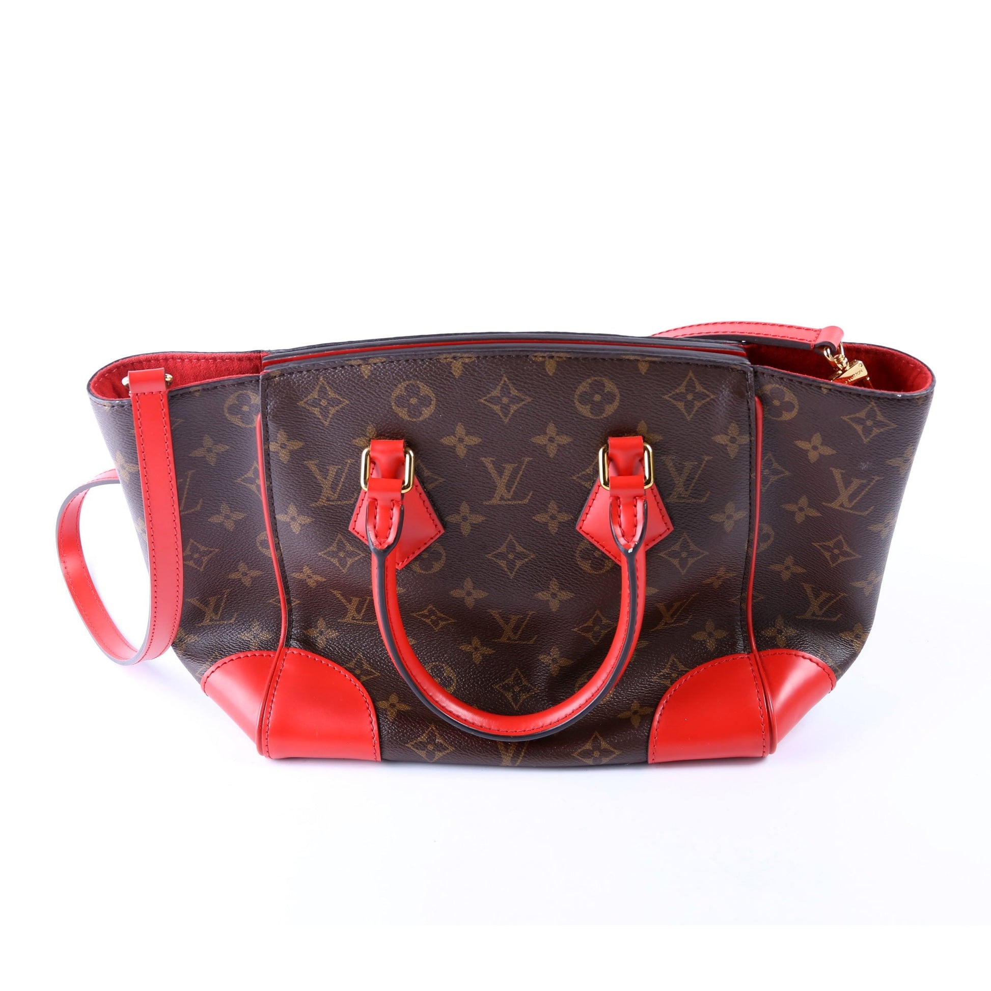 Louis Vuitton Phenix PM Monogram Red Handbag