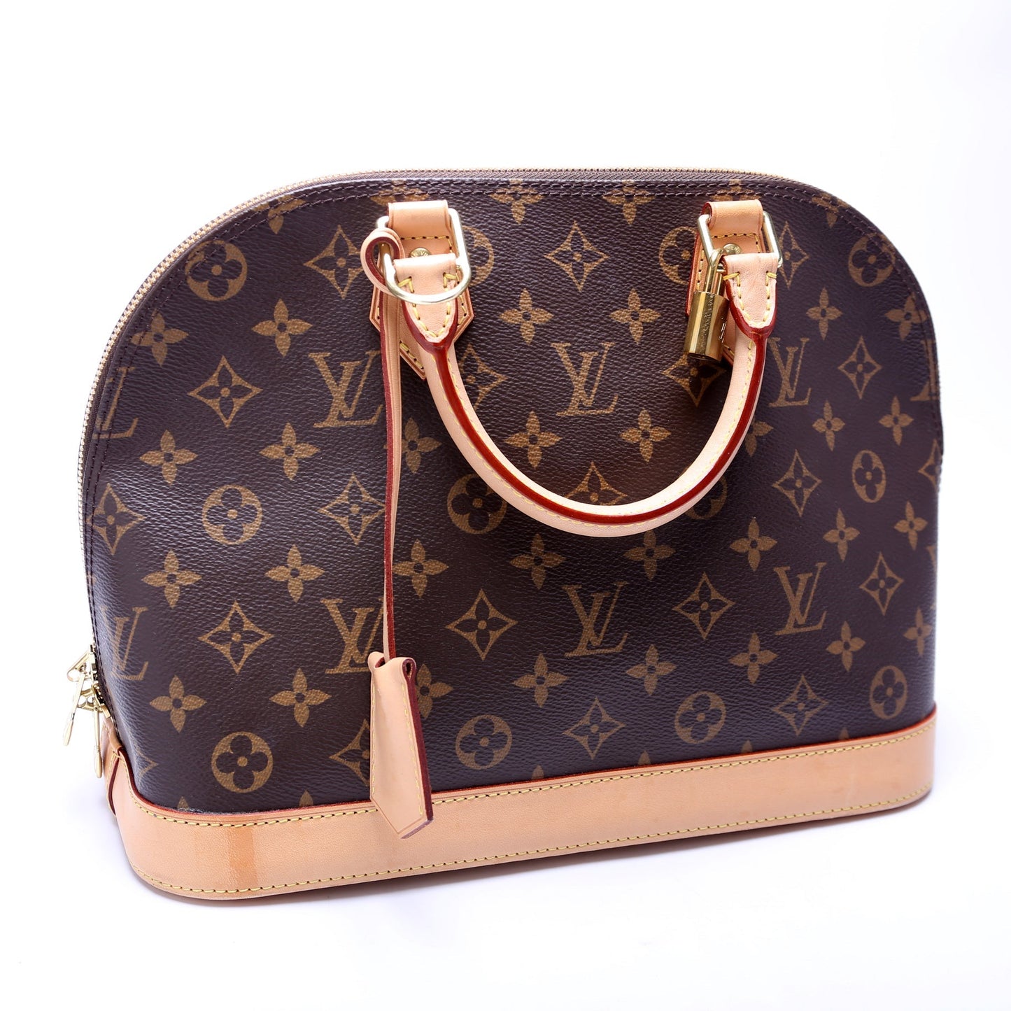 Louis Vuitton Alma PM Newer Monogram Handbag Newer 5