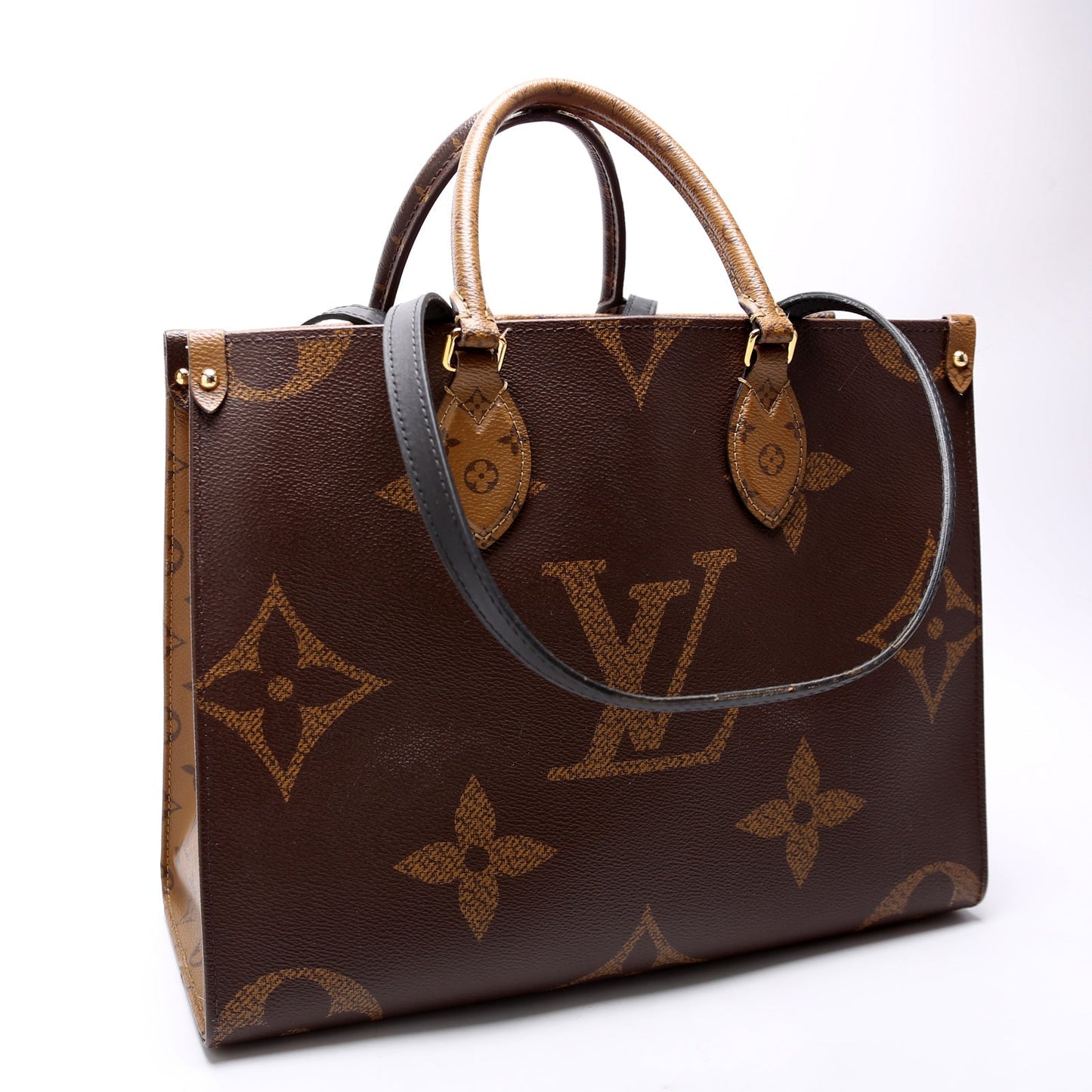 Louis Vuitton ONTHEGO MM Reverse Monogram Handbag Reverse 1