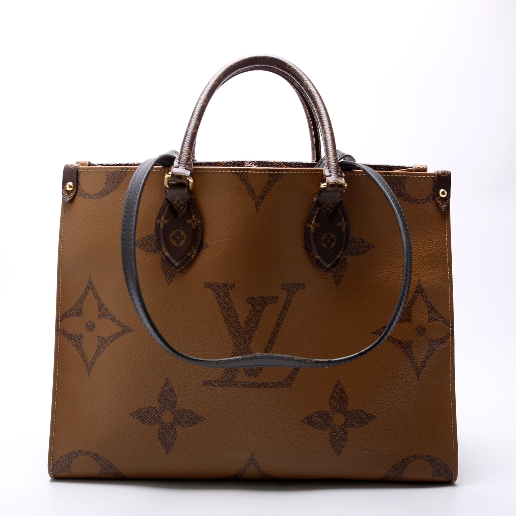 Louis Vuitton ONTHEGO MM Reverse Monogram Handbag Reverse 1