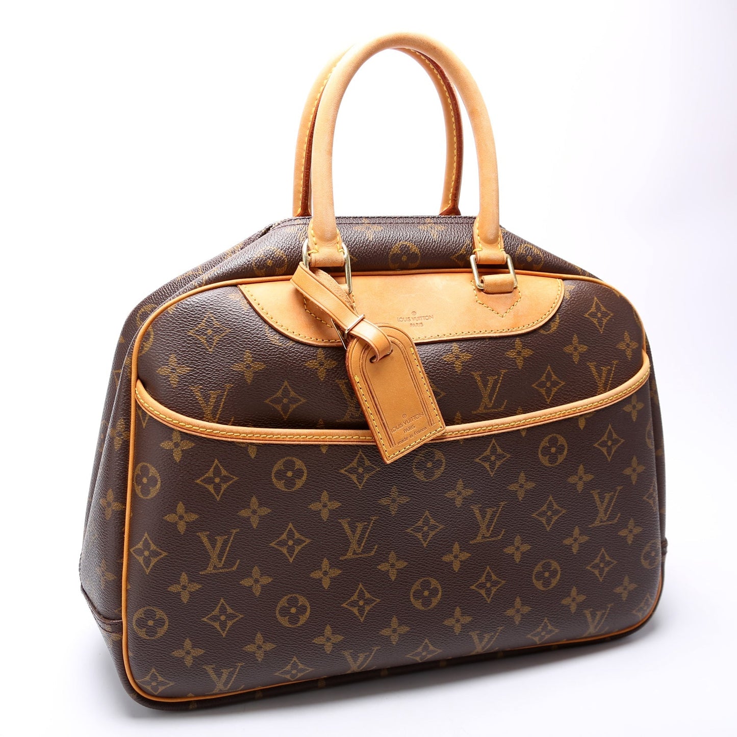 Louis Vuitton Deauville Monogram Handbag Monogram 20