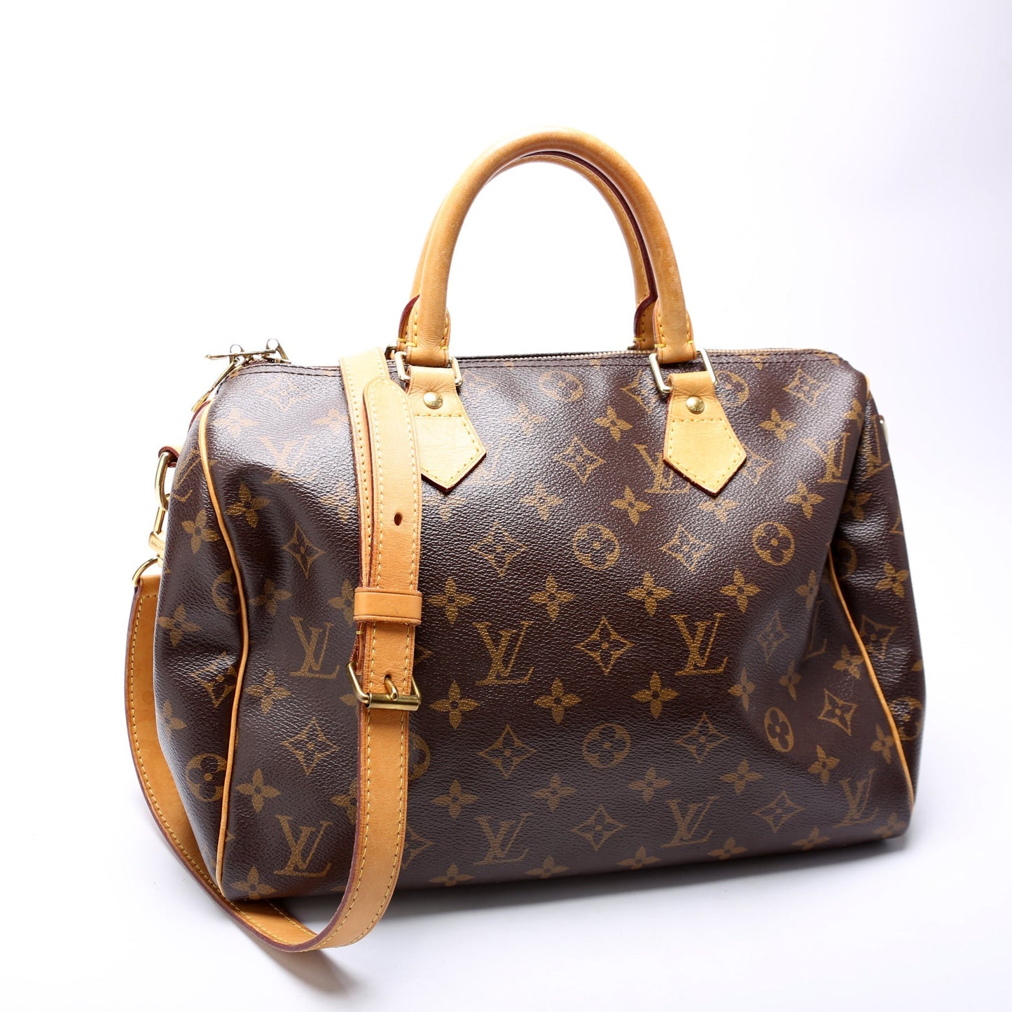 Louis Vuitton Speedy 30 Bandouliere Monogram Handbag Monogram 36