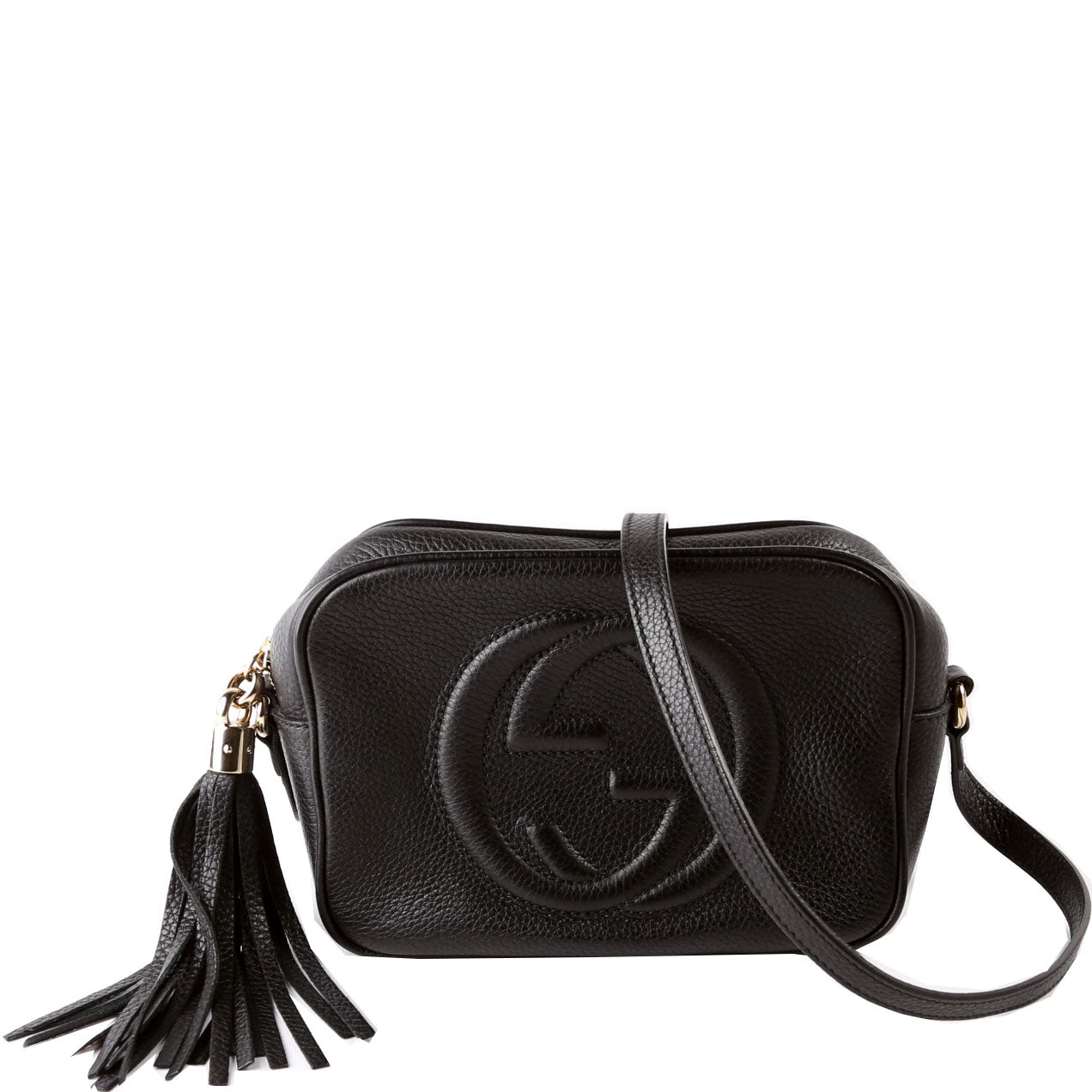 Gucci Soho Disco Black Crossbody Bag Black 3