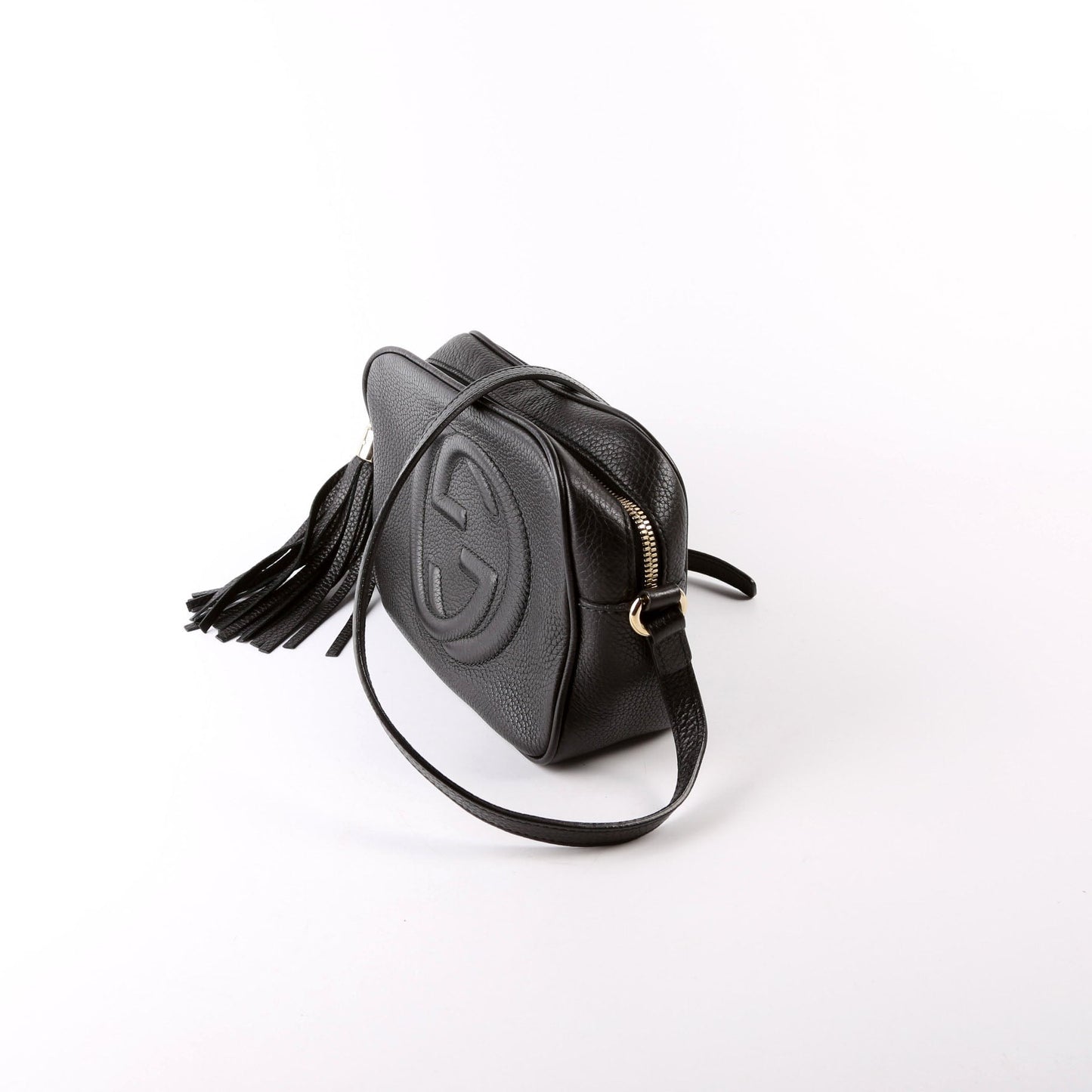 Gucci Soho Disco Black Crossbody Bag Black 3