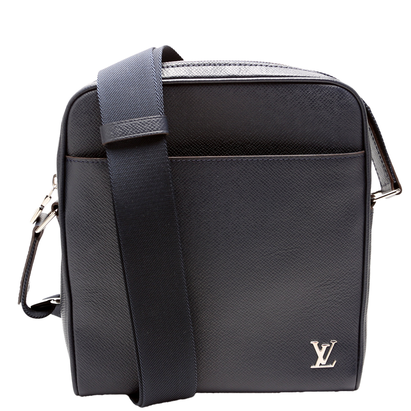 Louis Vuitton Alex BB Messenger Taiga Blue Crossbody Bag