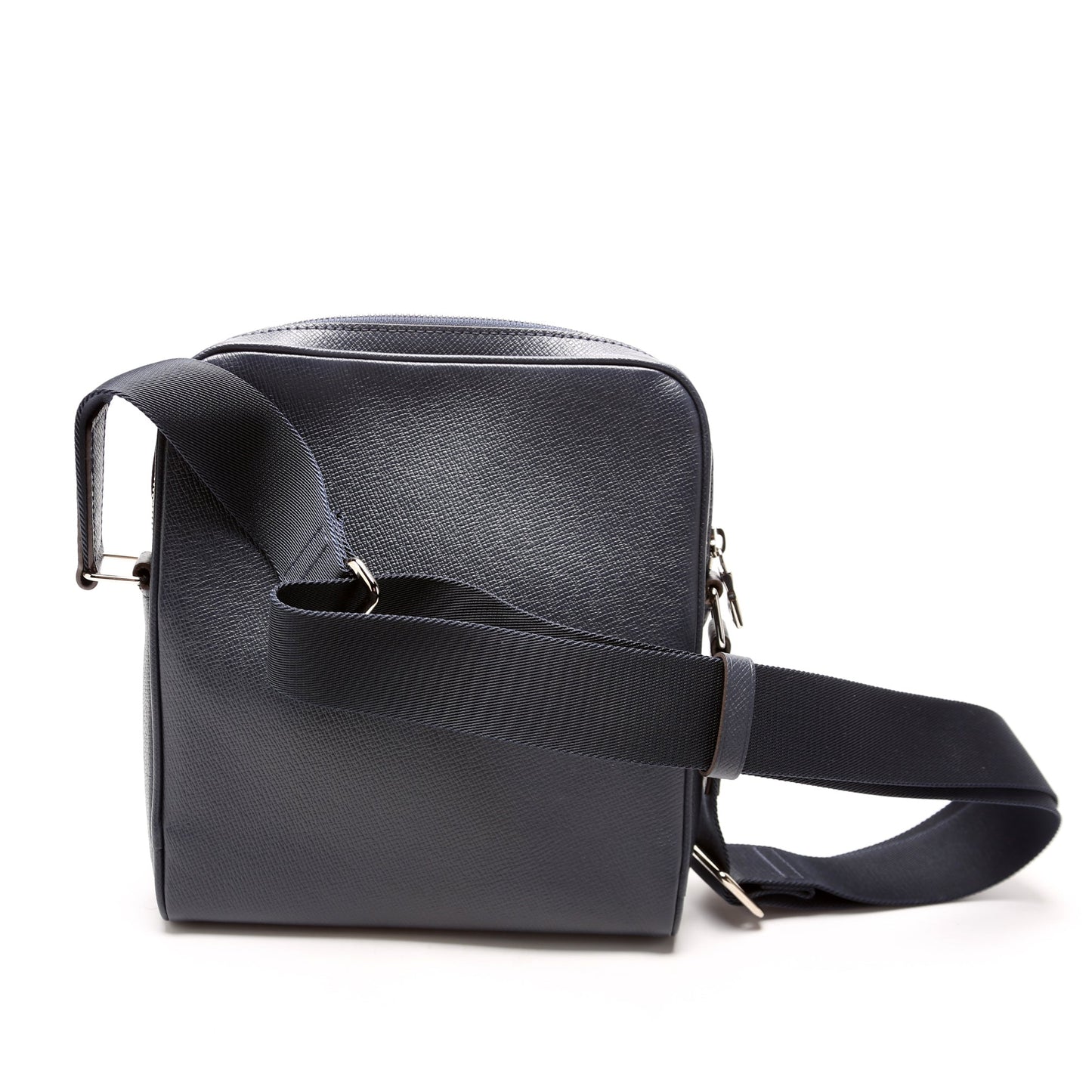 Louis Vuitton Alex BB Messenger Taiga Blue Crossbody Bag