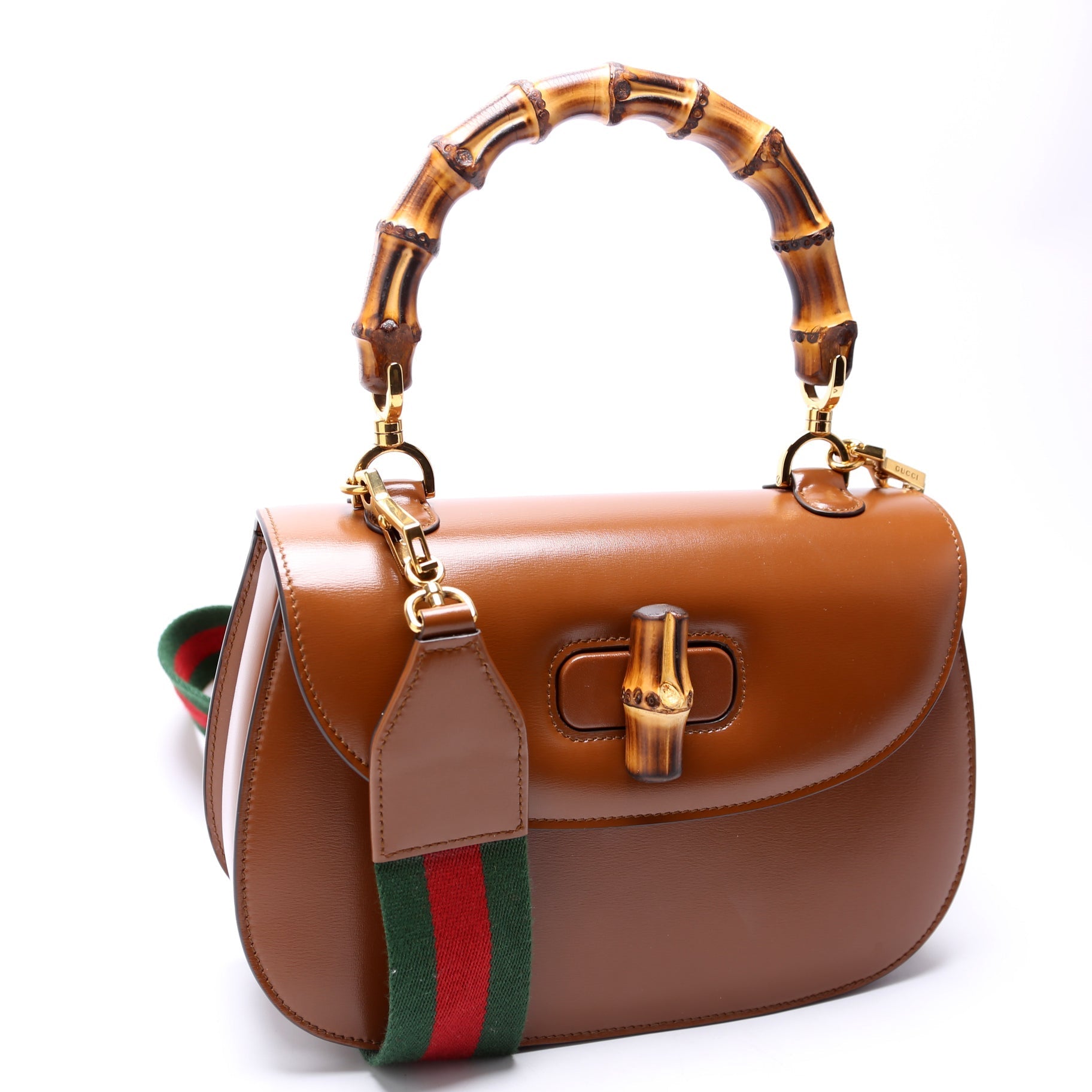 Gucci Bamboo Medium Top Handle Travel Bag