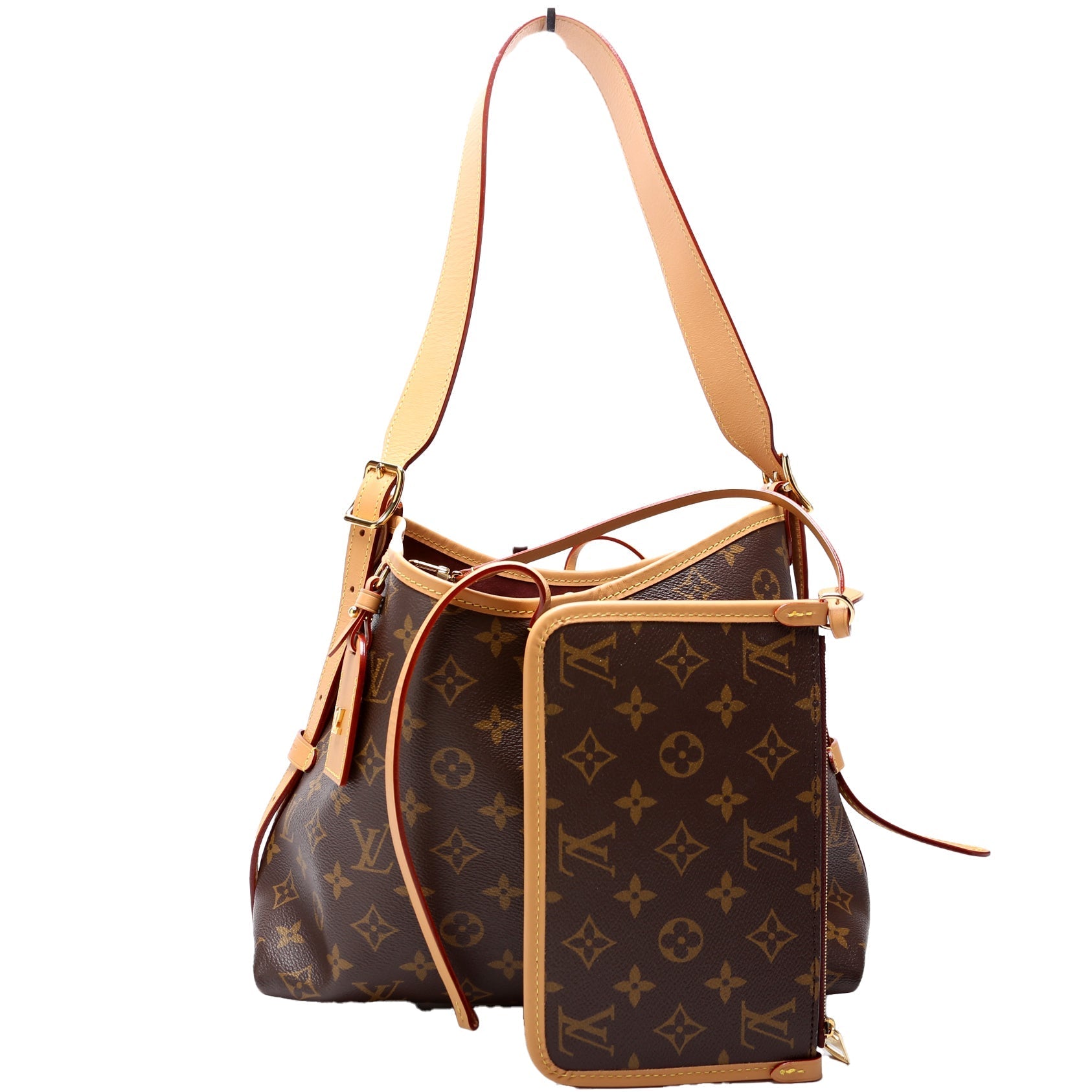 Louis Vuitton Carryall PM Monogram Handbag