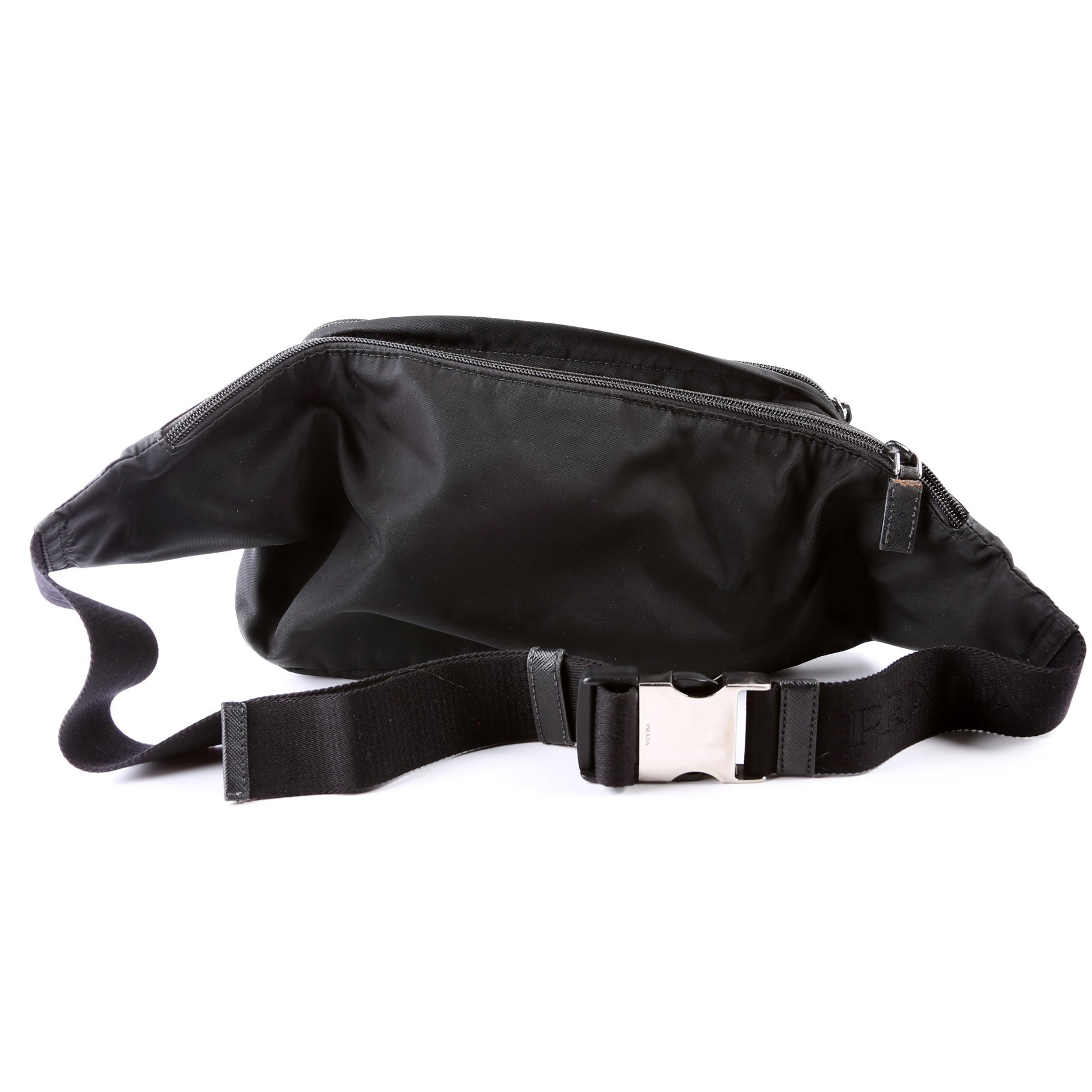 Prada Tessuto Waist Bag Nylon Large Travel Bag