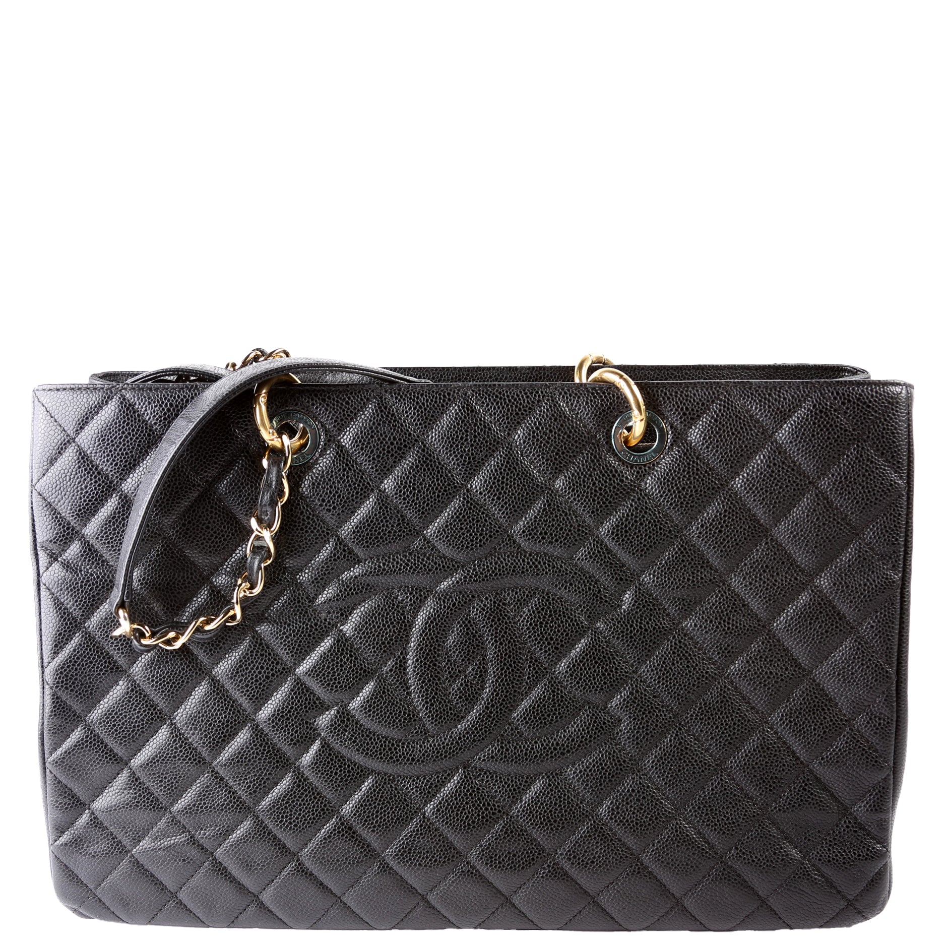 Chanel Grand Shopping XL Black Tote Bag