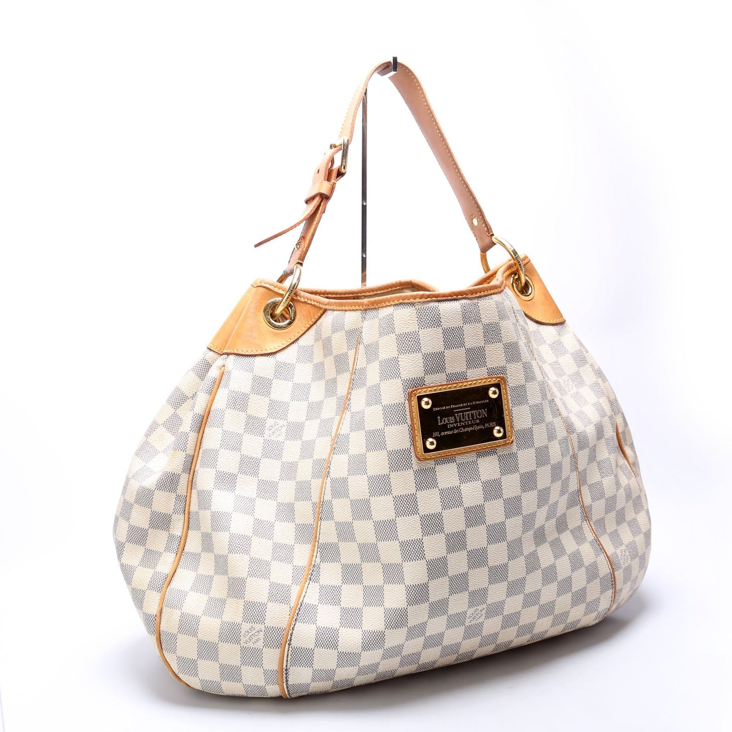 Louis Vuitton Galliera GM Azur Damier Handbag Damier Azur