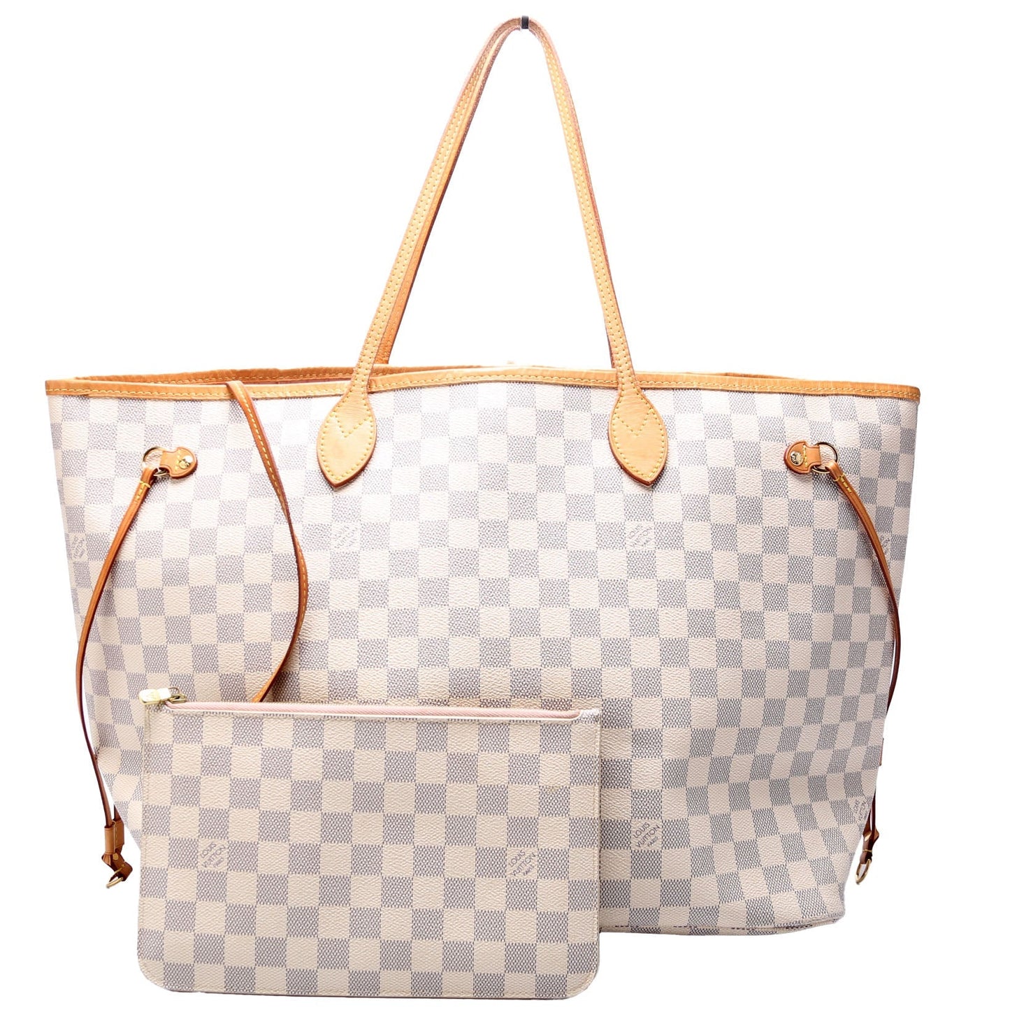 Louis Vuitton Neverfull W GM Azur Wallet Case