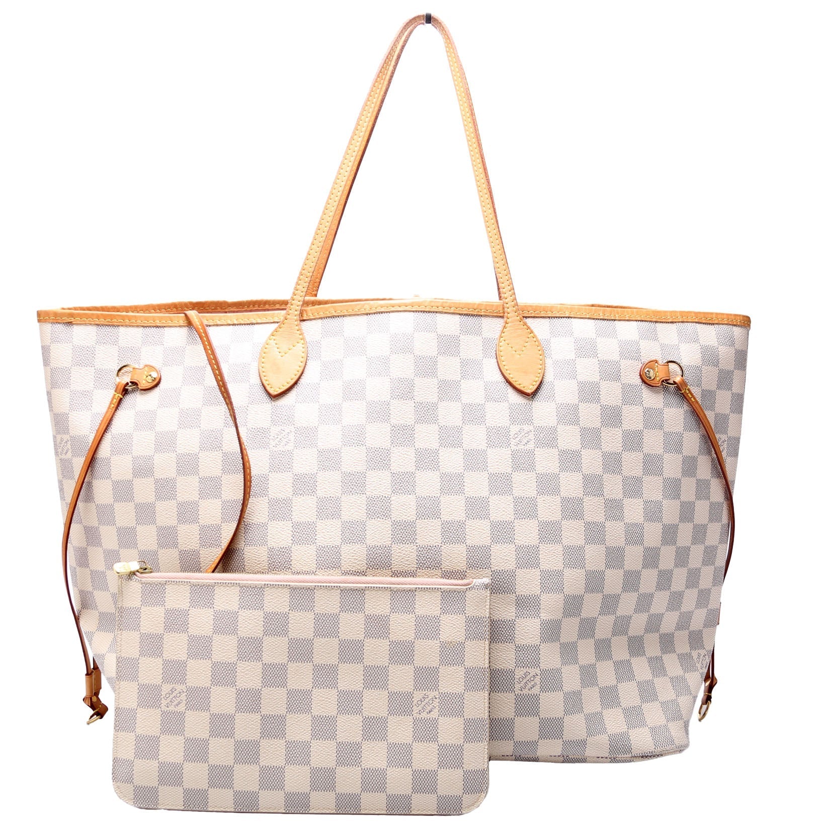 Louis Vuitton Neverfull W GM Azur Wallet Case