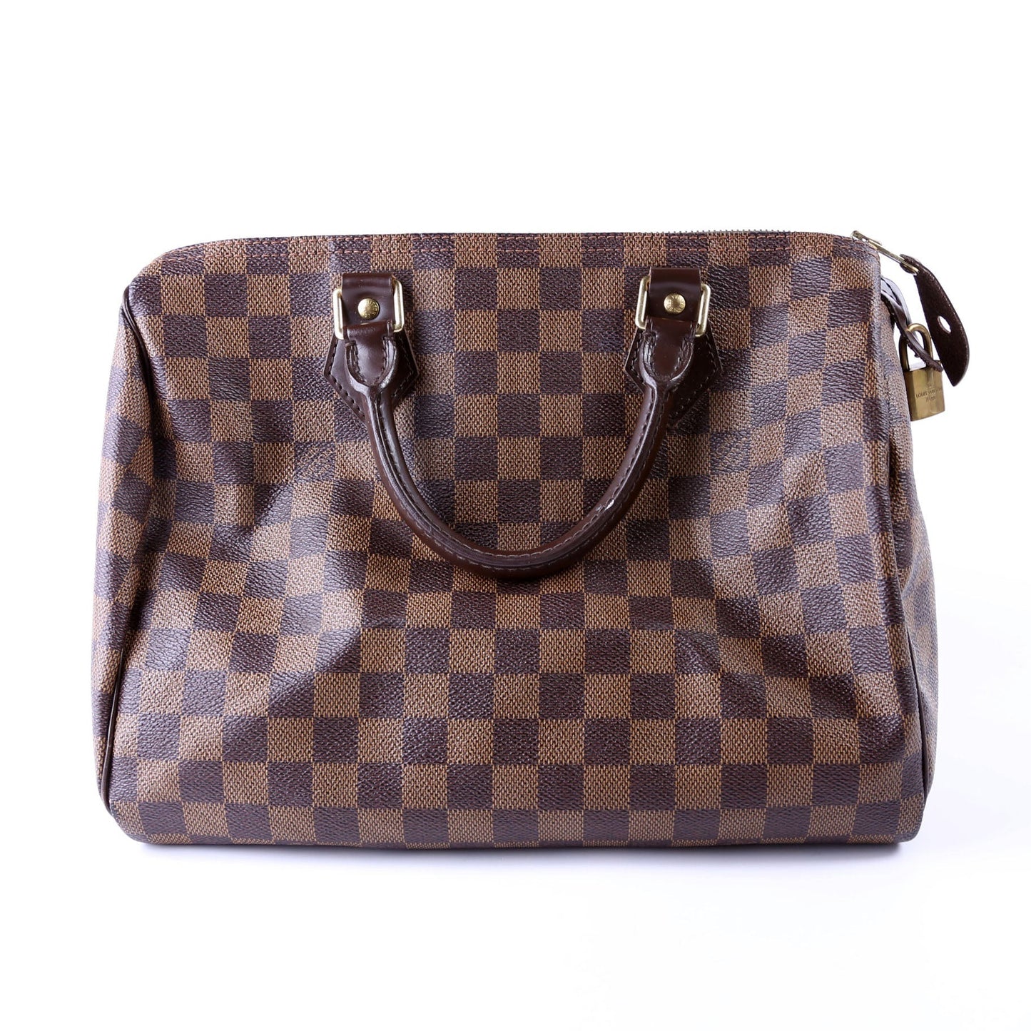Louis Vuitton Speedy 30 Ebene Damier Handbag Ebene 48