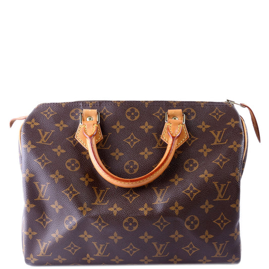 Louis Vuitton Speedy 30 Monogram Handbag Monogram 82
