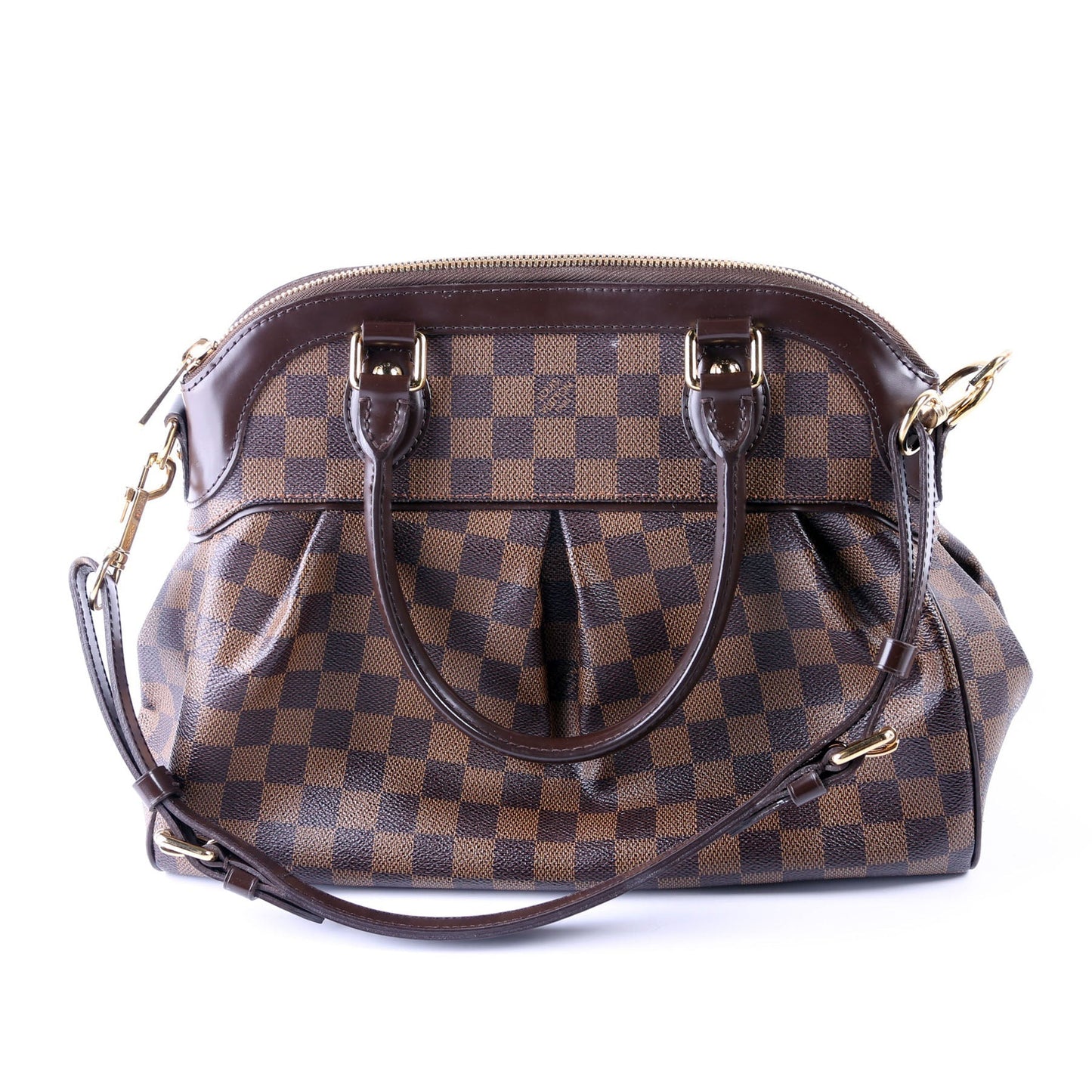 Louis Vuitton Trevi Ebene PM Damier Handbag Ebene 9