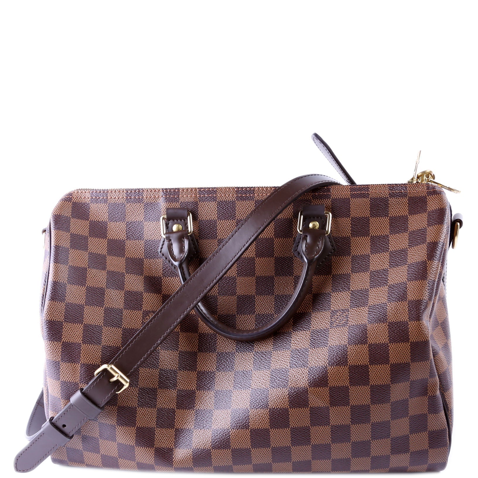 Louis Vuitton Speedy 35 Ebene Damier Handbag 19