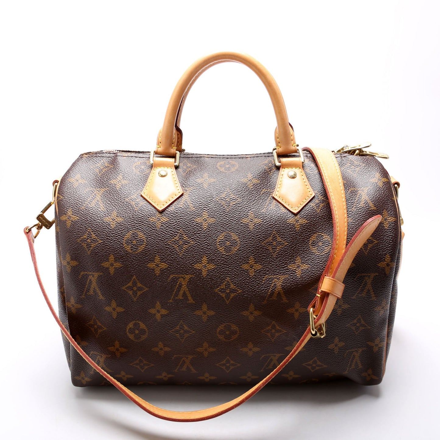 Louis Vuitton Speedy 30 W Monogram Handbag Monogram 1