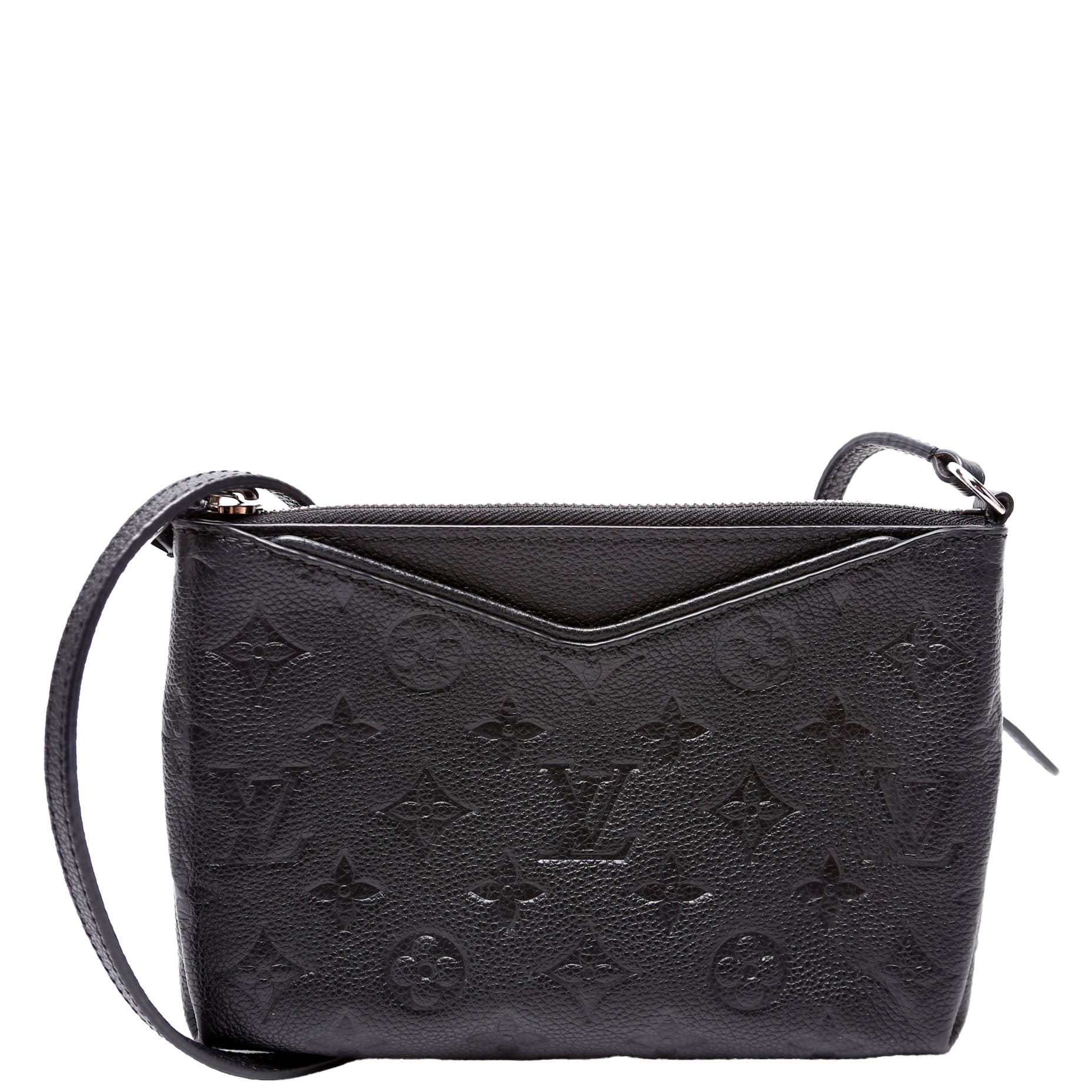 Louis Vuitton Pallas Uniformes Empreinte Black Clutch Bag Empreinte Black