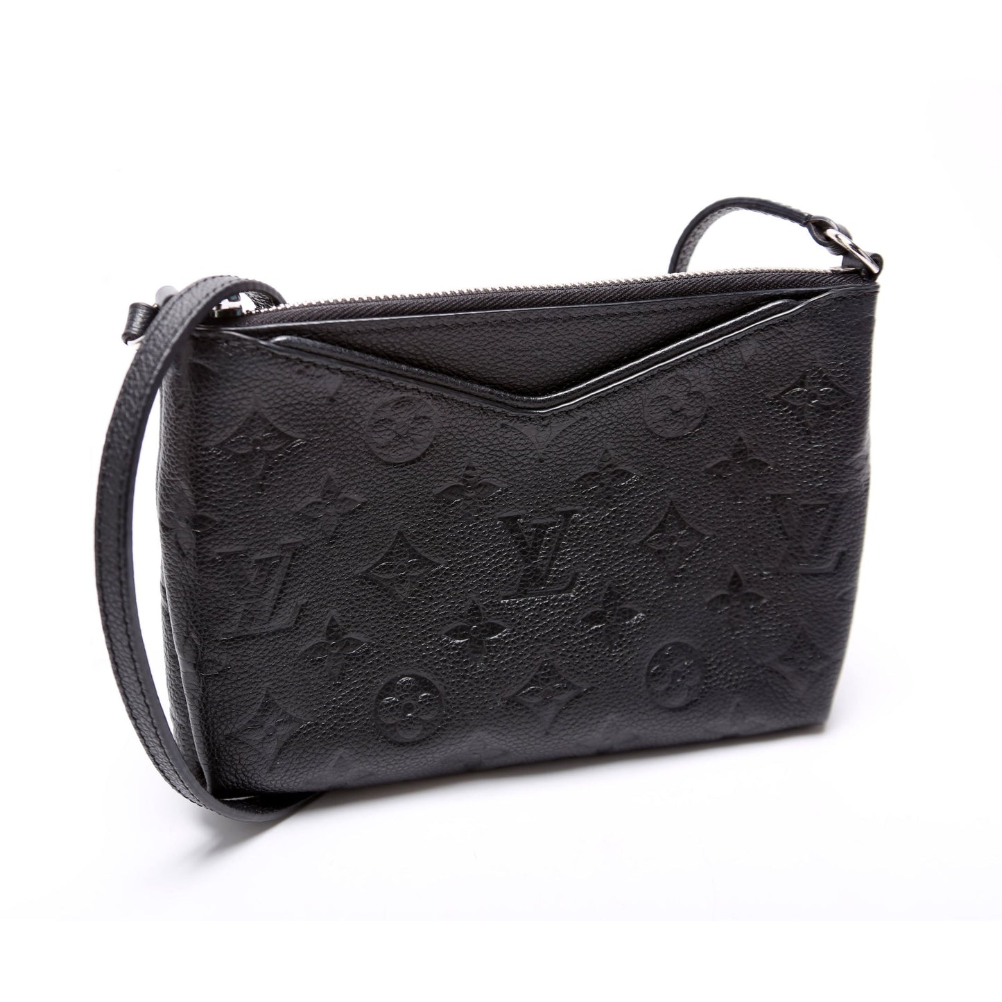 Louis Vuitton Pallas Uniformes Empreinte Black Clutch Bag Empreinte Black
