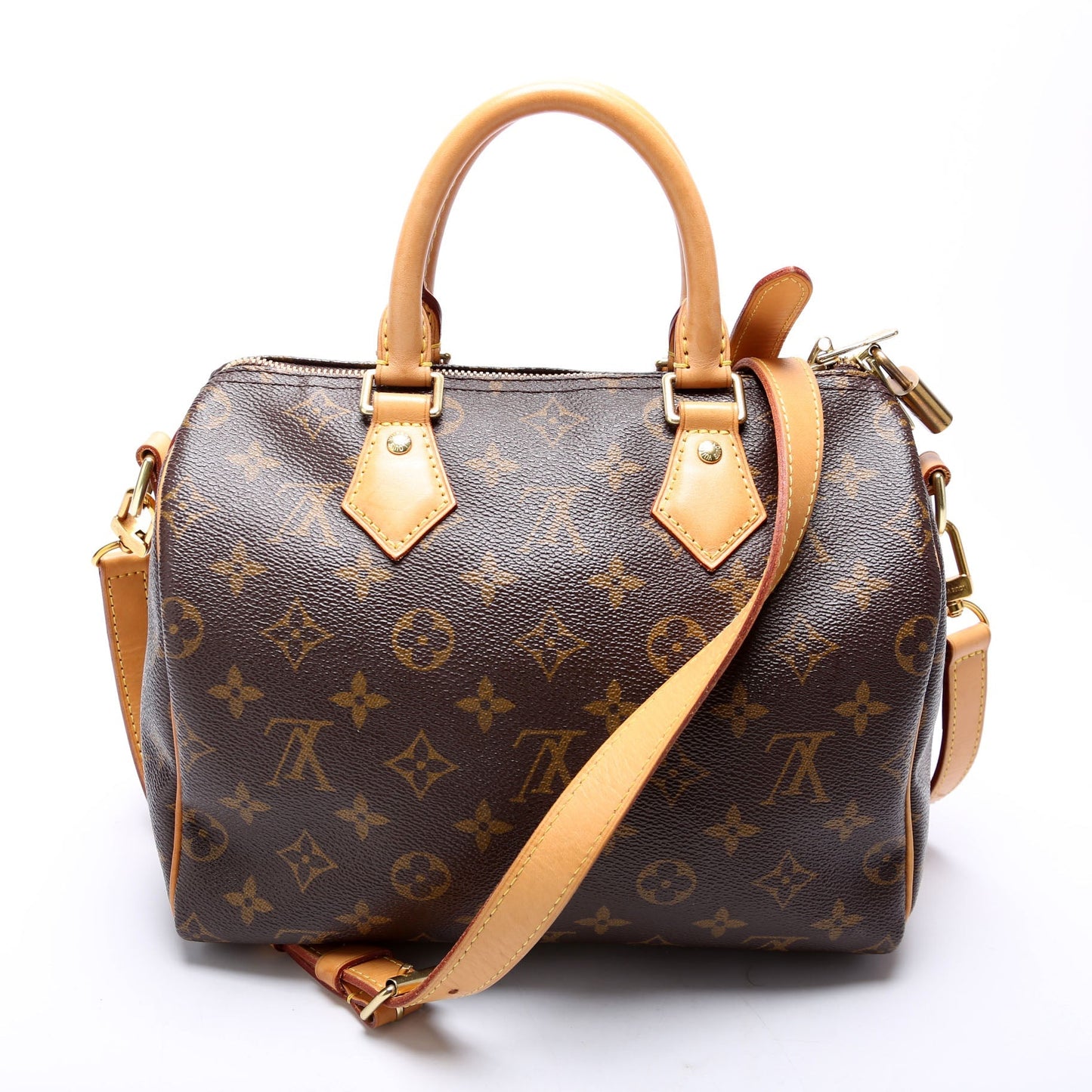 Louis Vuitton Speedy 25 W Monogram Handbag