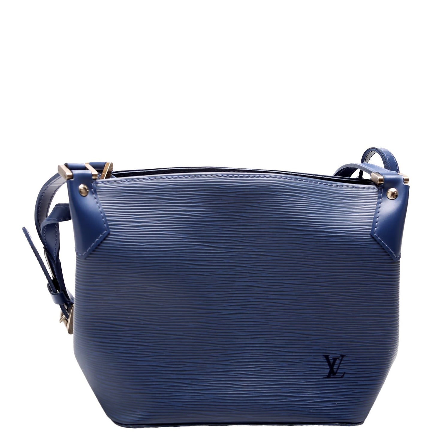 Louis Vuitton Mandara PM Epi Blue Handbag