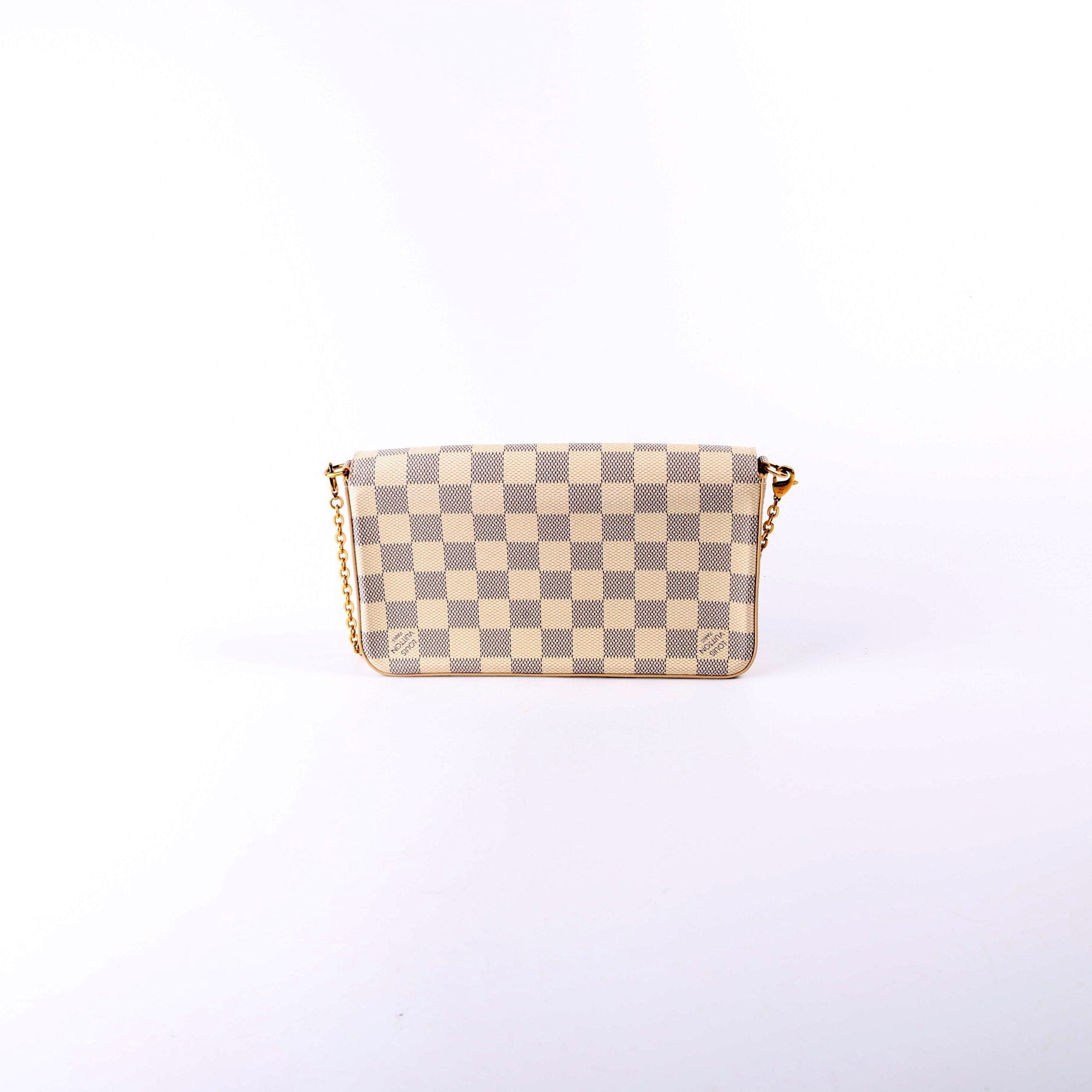 Louis Vuitton Pochette Felicie Azur Clutch Bag