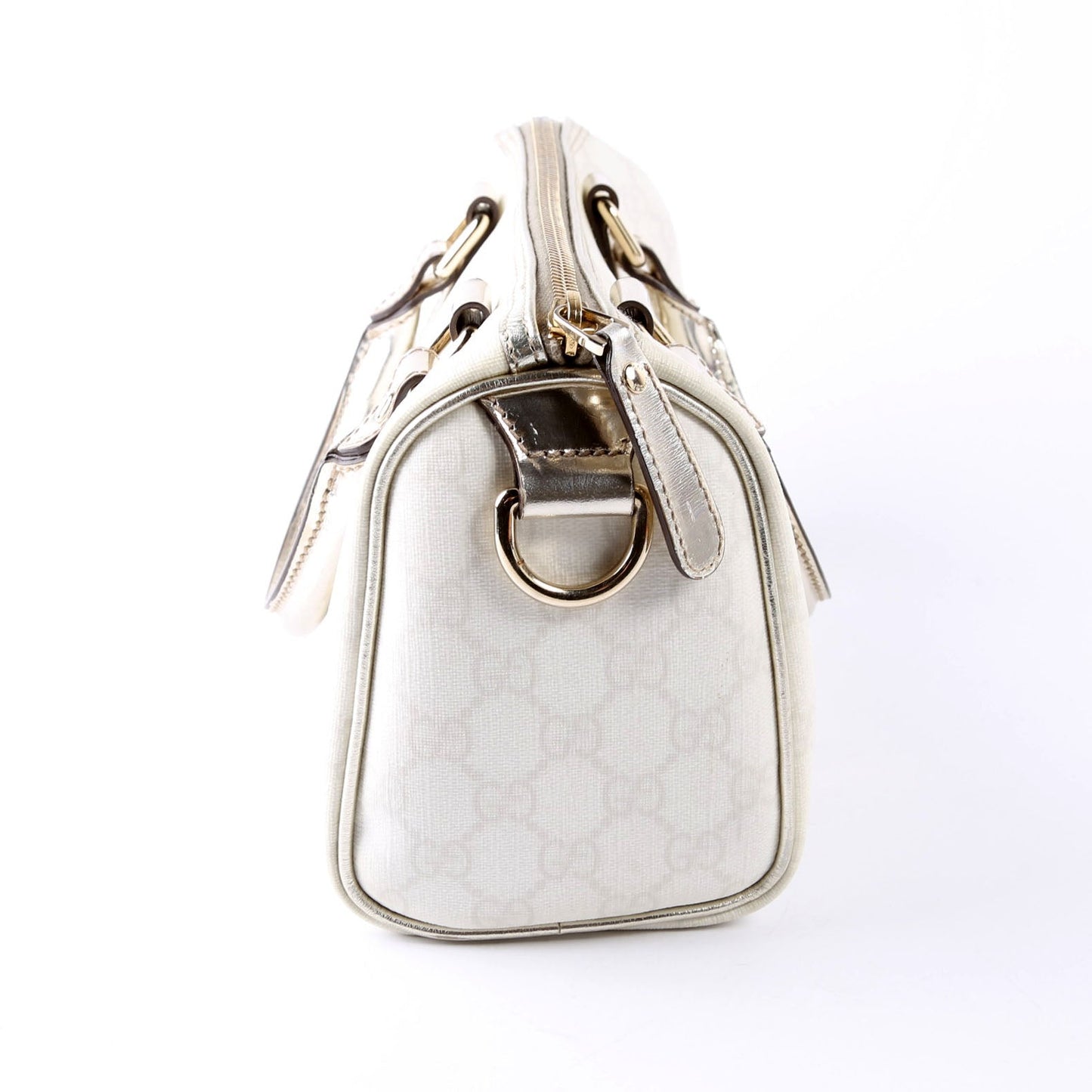 Gucci GG Plus Joy Boston White Small Travel Bag