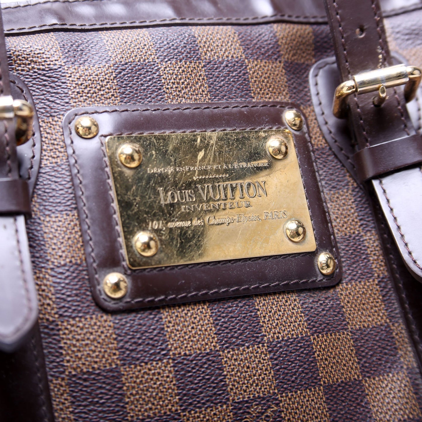Louis Vuitton Berkeley Ebene Damier Handbag Ebene 7