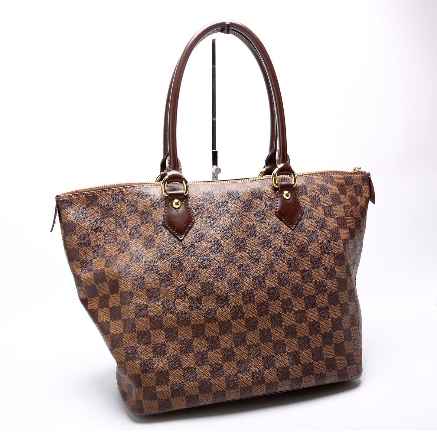 Louis Vuitton Saleya Ebene MM Damier Handbag Ebene 9