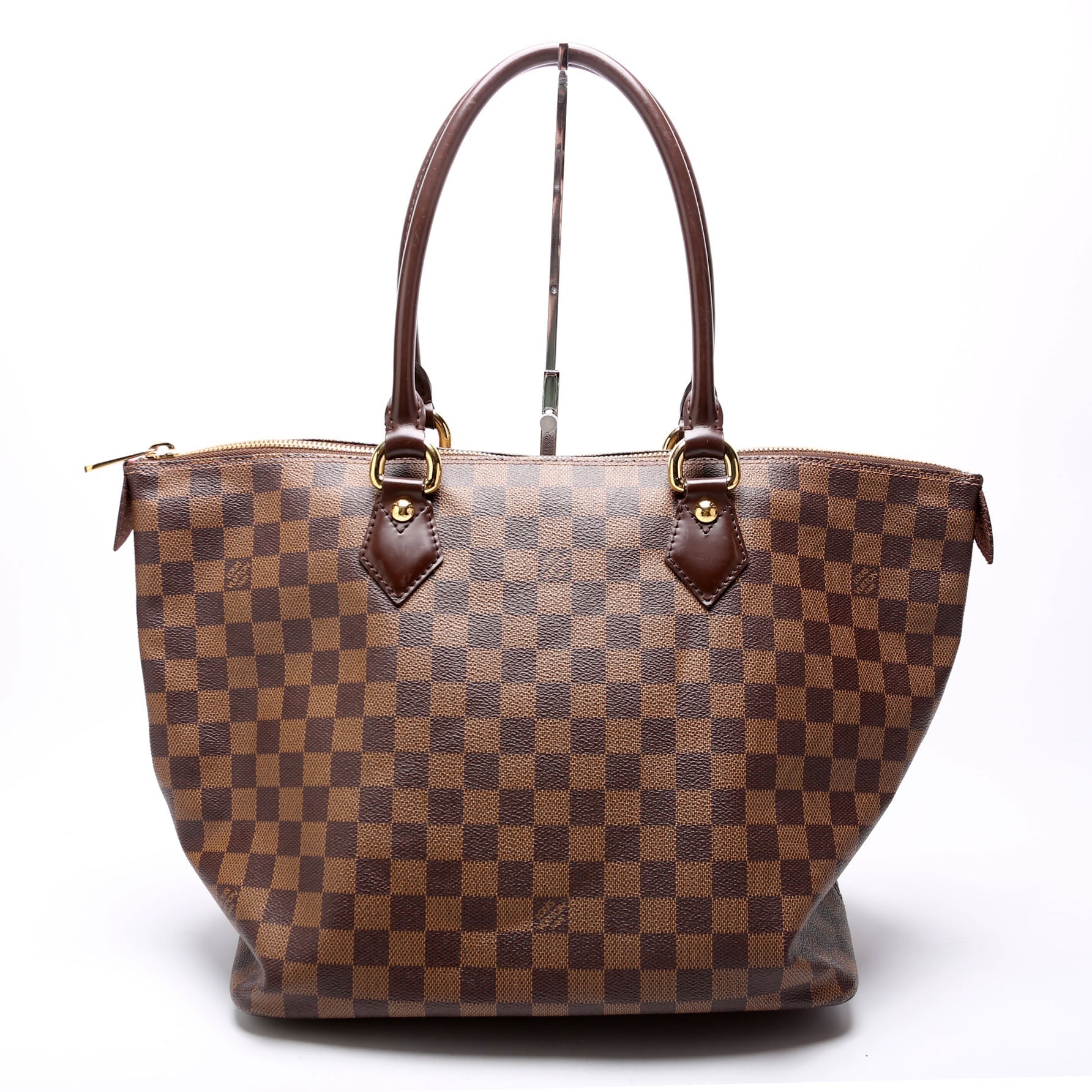 Louis Vuitton Saleya Ebene MM Damier Handbag Ebene 9