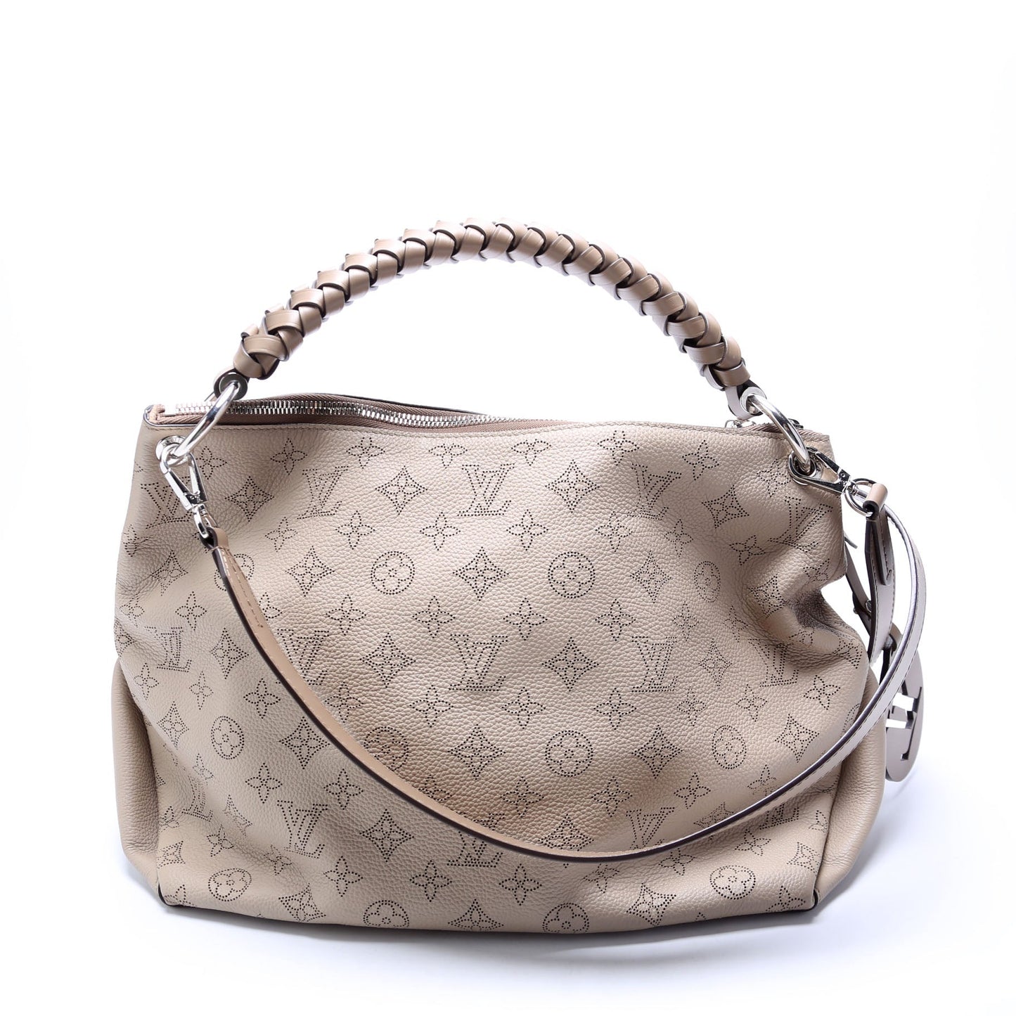 Louis Vuitton Beaubourg Hobo MM Mahina Nude Shoulder Bag