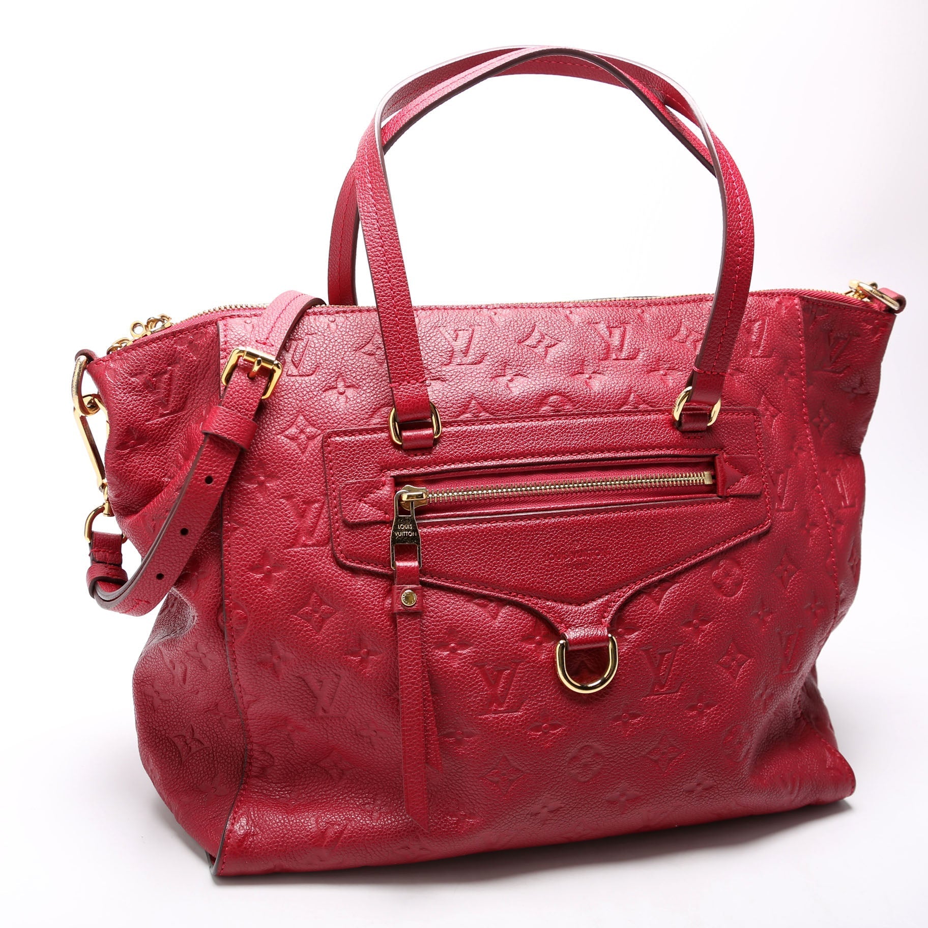 Louis Vuitton Lumine PM Empreinte Berry Handbag