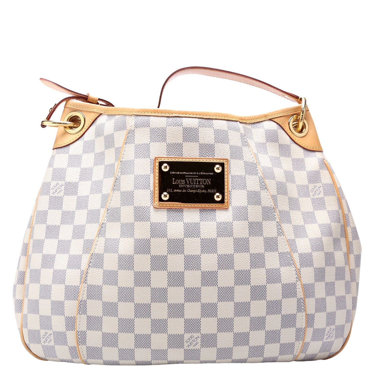 Louis Vuitton Galliera PM Azur Damier Handbag Azur 9