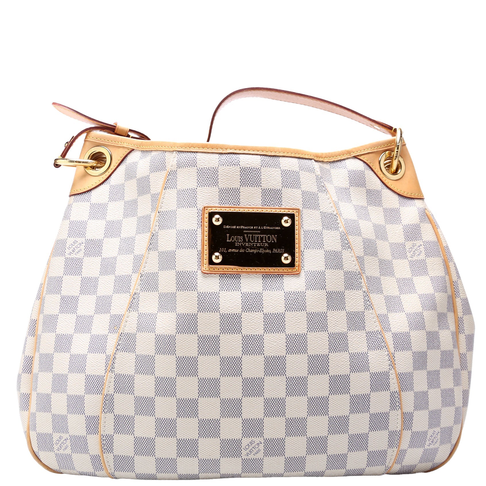 Louis Vuitton Galliera PM Azur Damier Handbag Azur 9