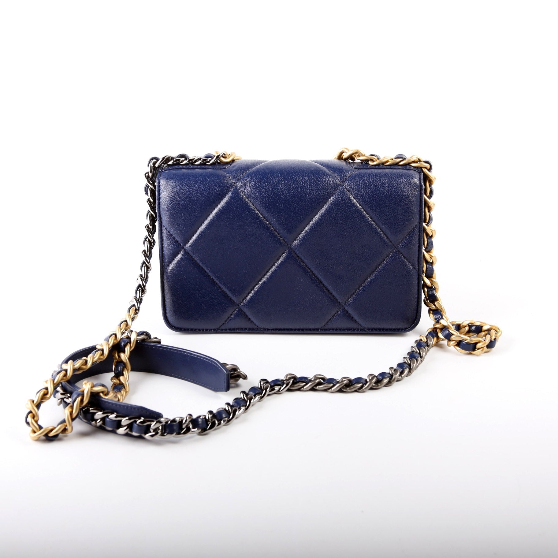 Chanel 19 WOC Quilted Lambskin 29M Clutch Bag Lambskin 29M