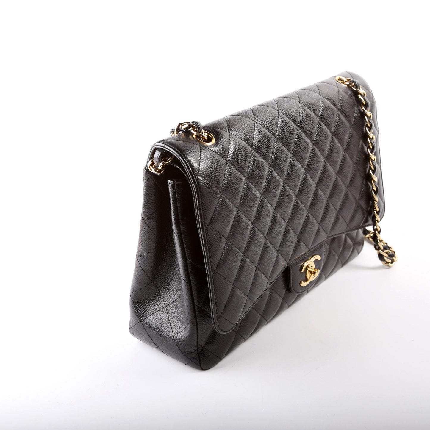 Chanel Classic Flap Maxi Caviar 17-20M Handbag 20M 2
