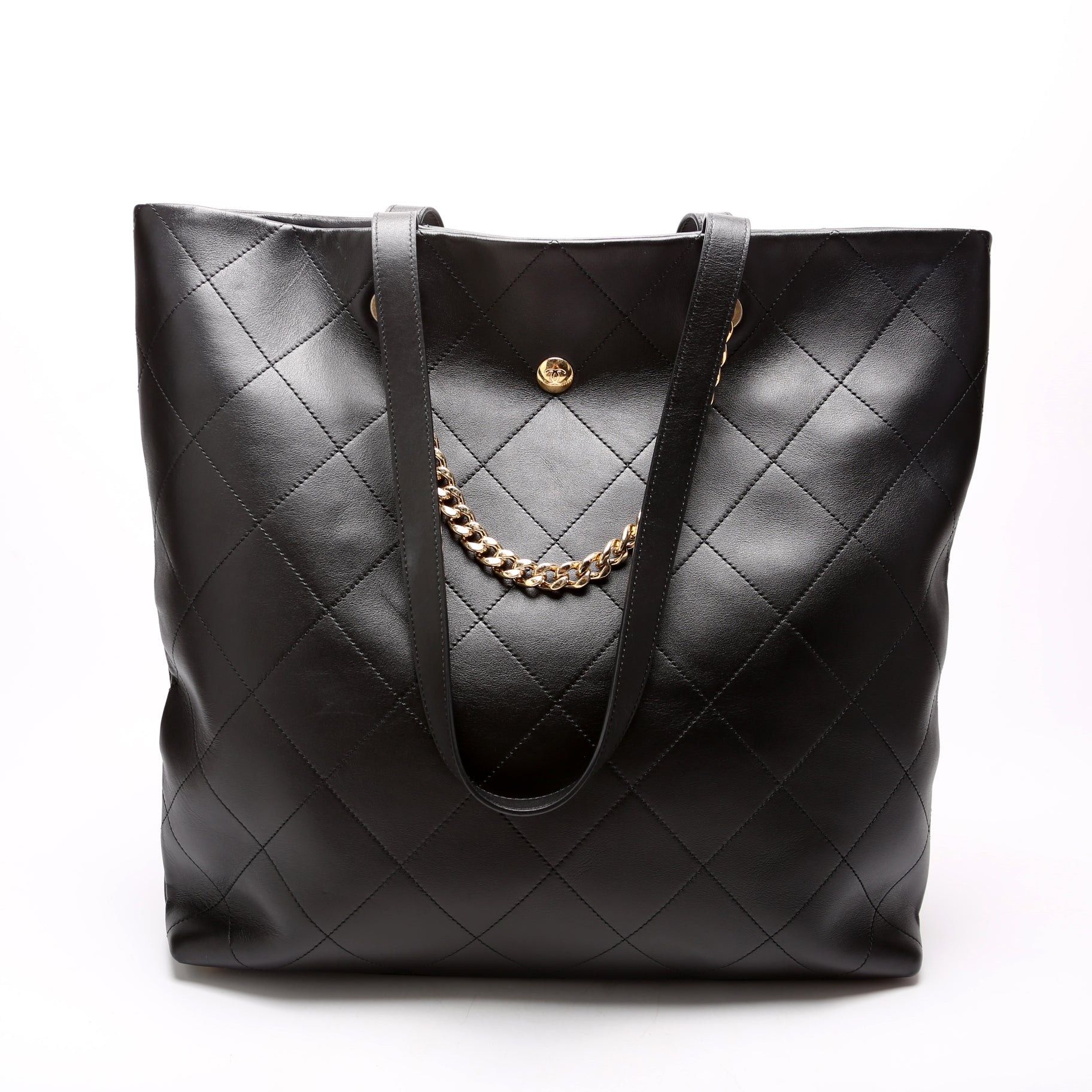Chanel Club Monaco Calfskin RFID Black Tote Bag