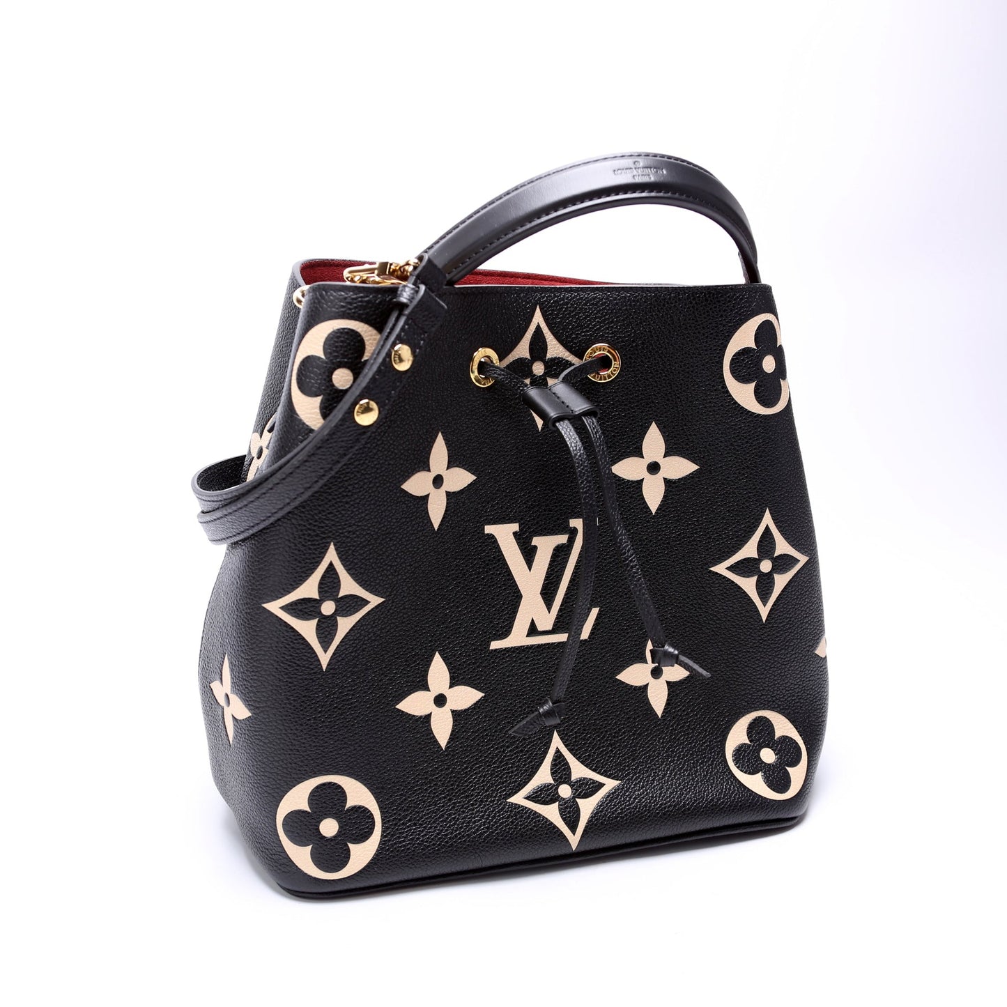 Louis Vuitton Neonoe MM Bicolor Empreinte Black Handbag