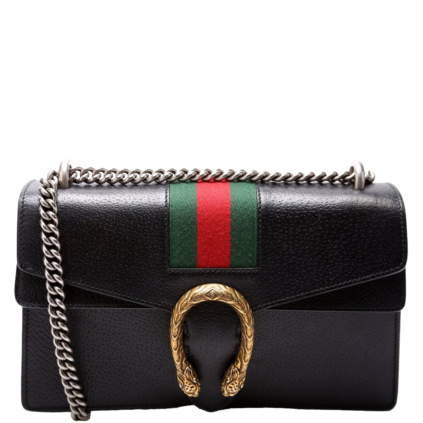 Gucci Dionysus Leather Black Small Shoulder Bag