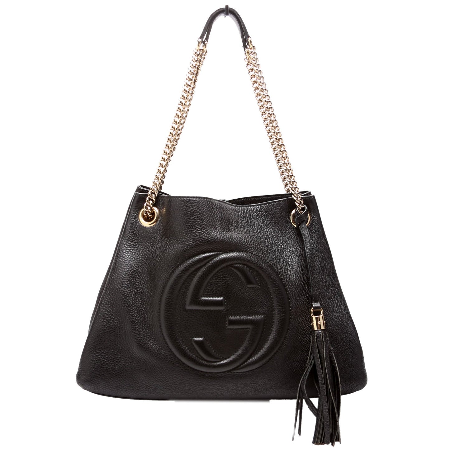 Gucci Soho Leather Black Medium Shoulder Bag