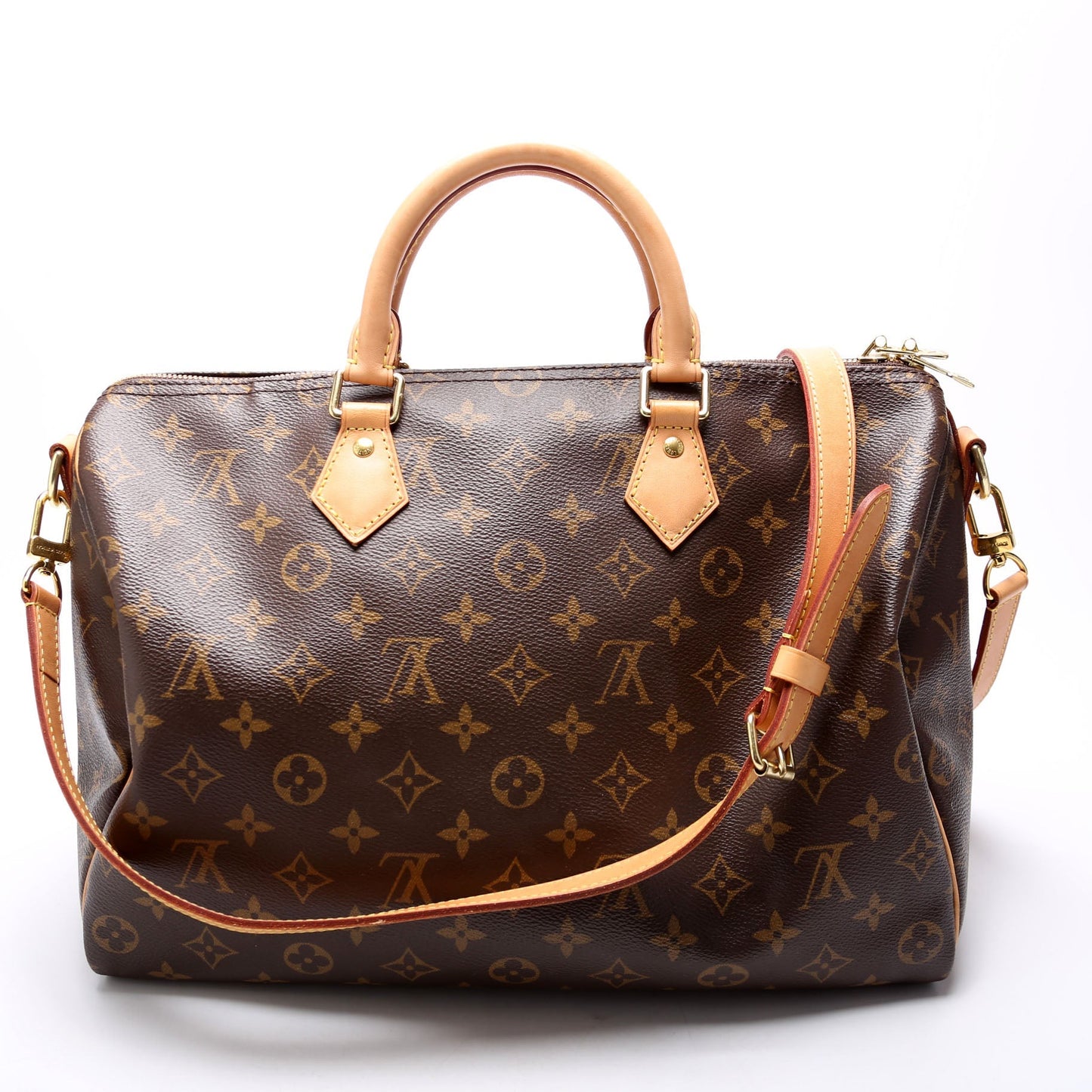Louis Vuitton Speedy 35 Bandouliere Monogram Handbag Monogram 4