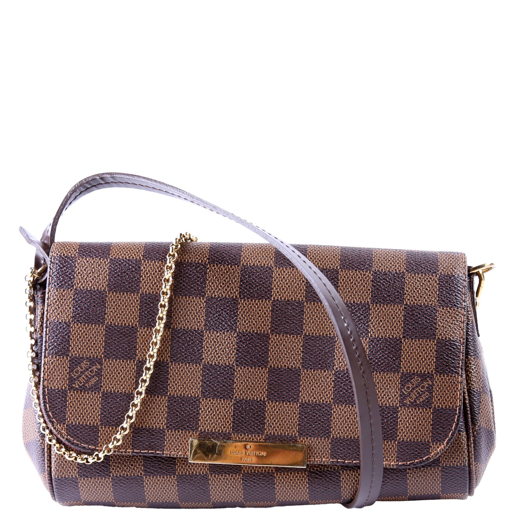 Louis Vuitton Favorite PM Ebene Damier Handbag Ebene 1