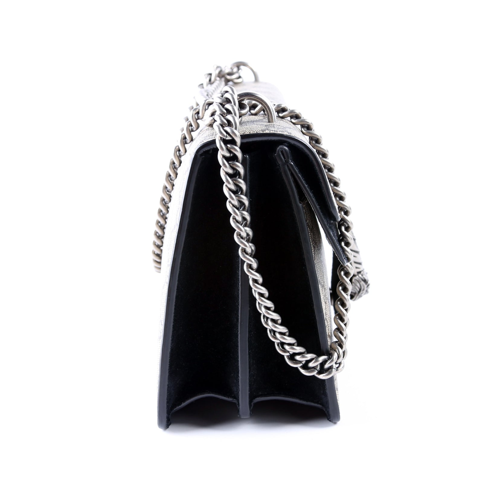Gucci Dionysus GG Black Small Shoulder Bag