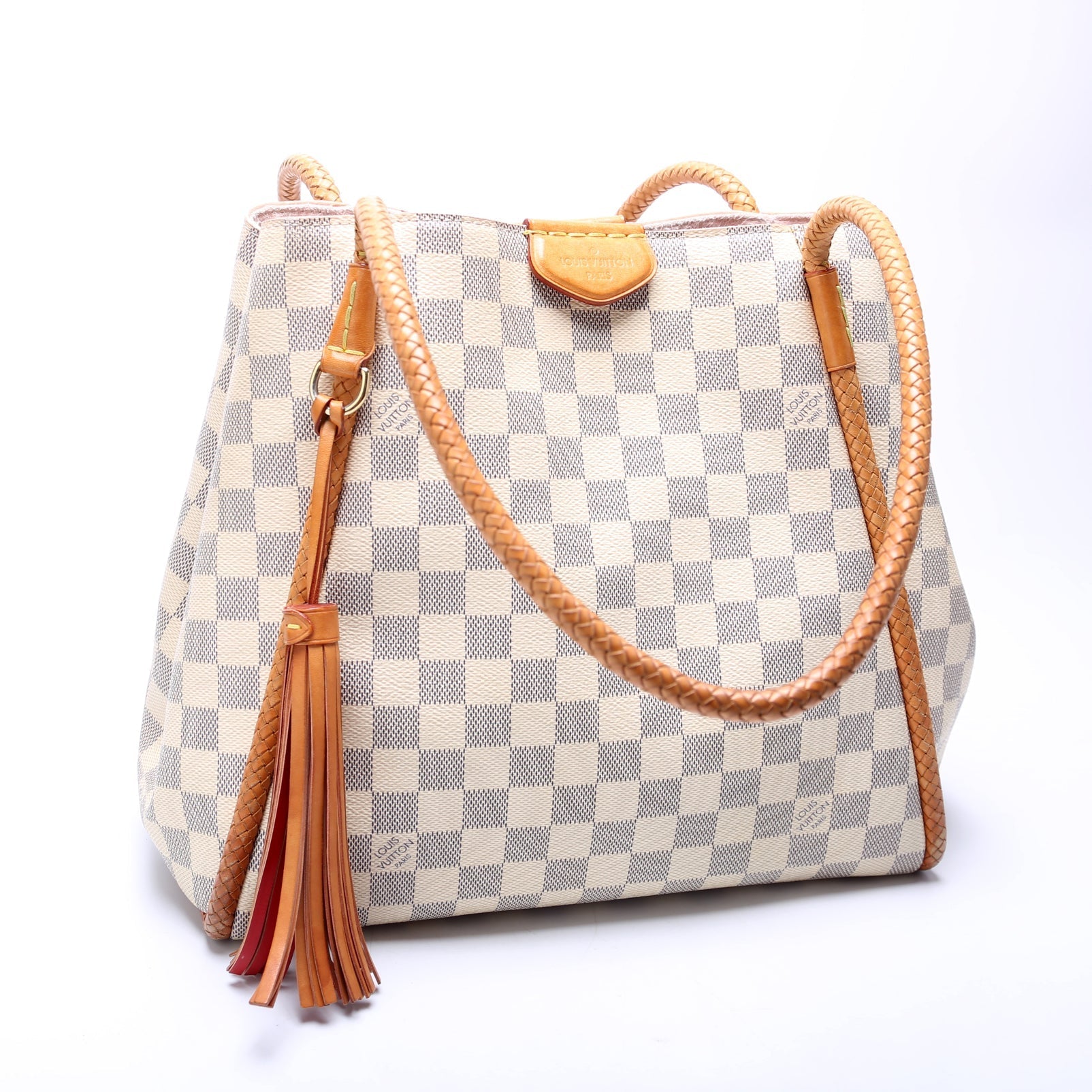 Louis Vuitton Propriano Azur Damier Handbag Azur 12