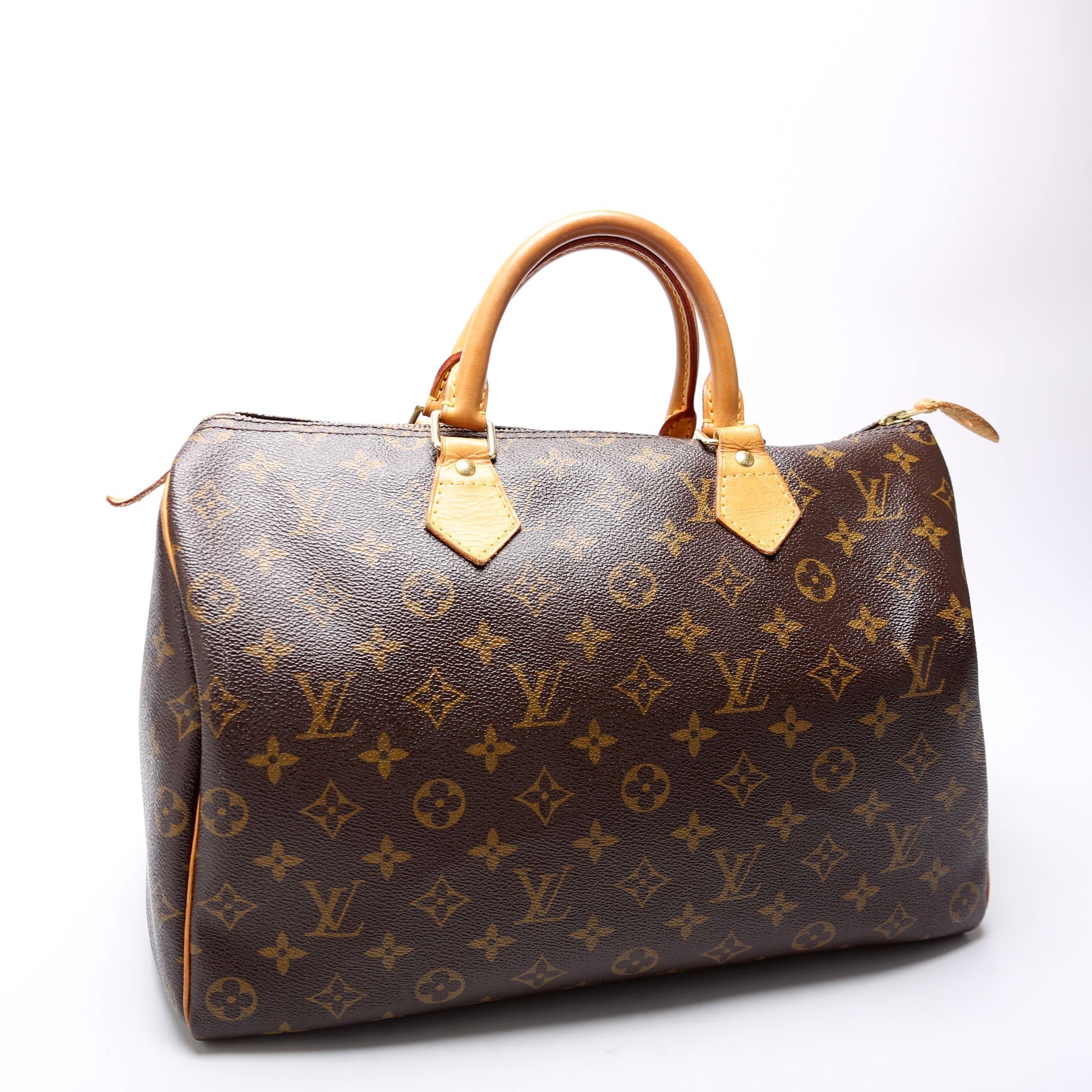 Louis Vuitton Speedy 35 Monogram Handbag Monogram 16