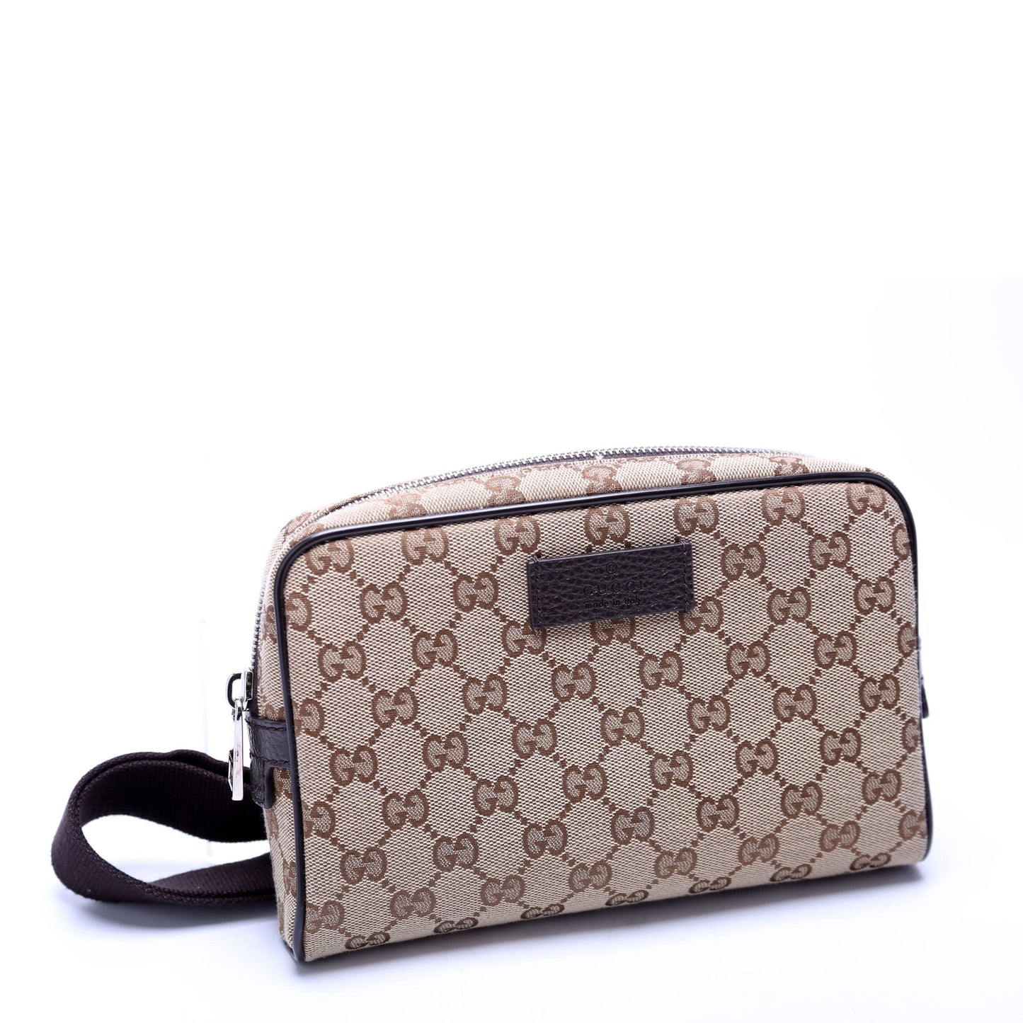 Gucci GG Canvas Brown Belt
